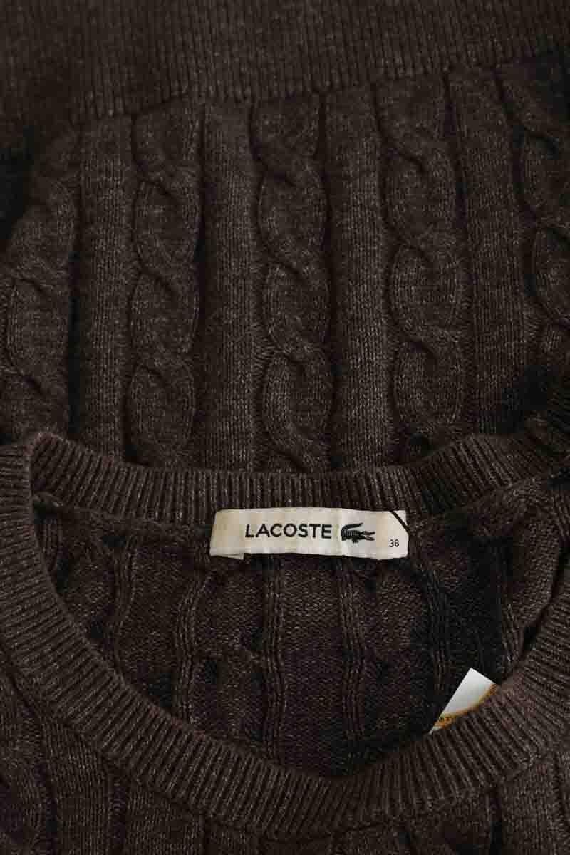 Sweater LACOSTE - SECONDE MAIN Brown