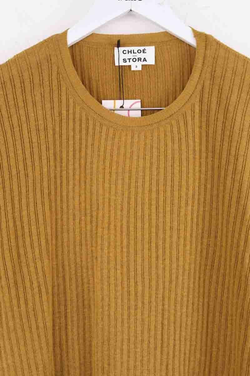 T-shirt CHLOE STORA - SECONDE MAIN Yellow