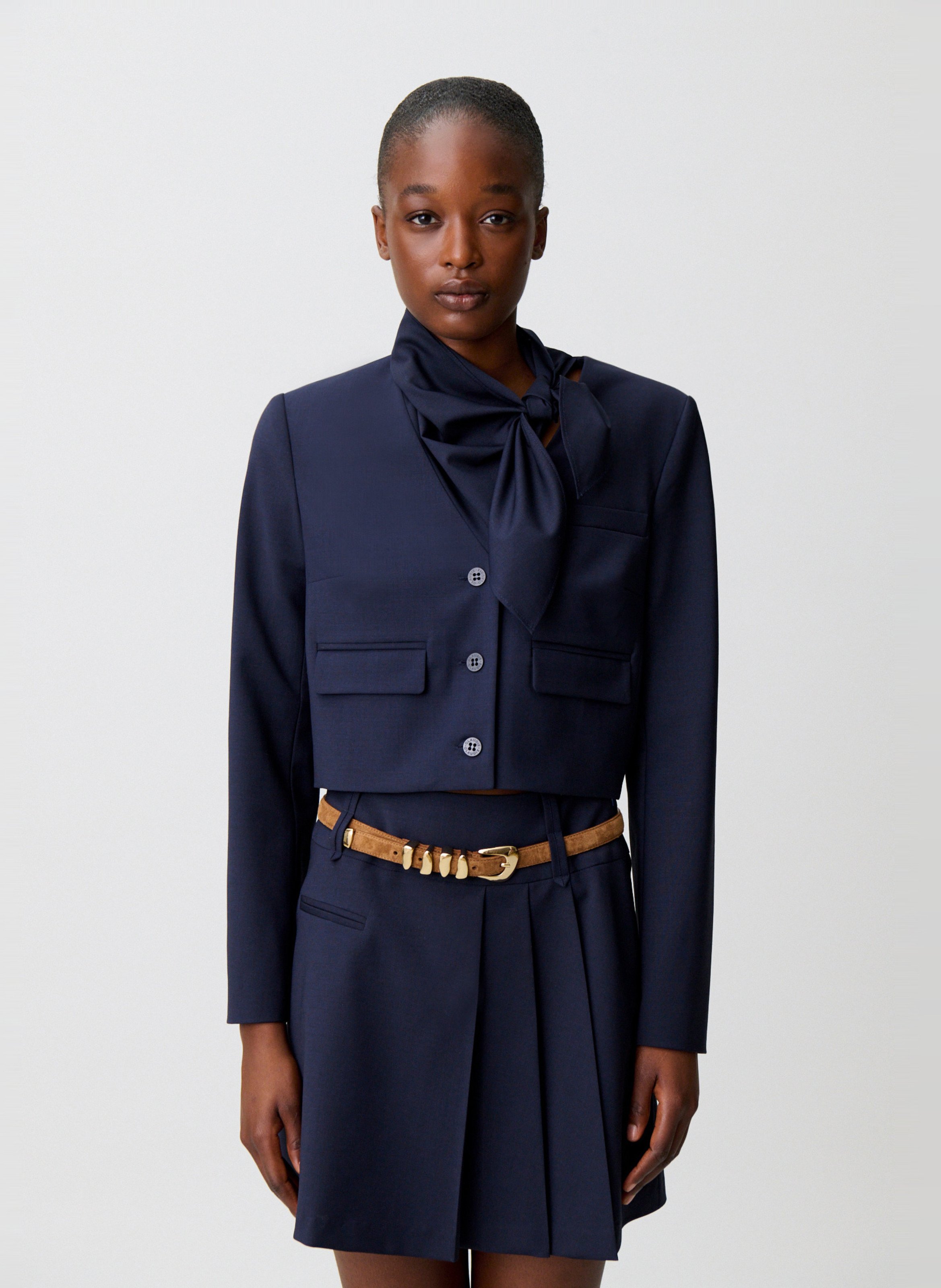 Getailleerd jasje CLAUDIE PIERLOT Blauw