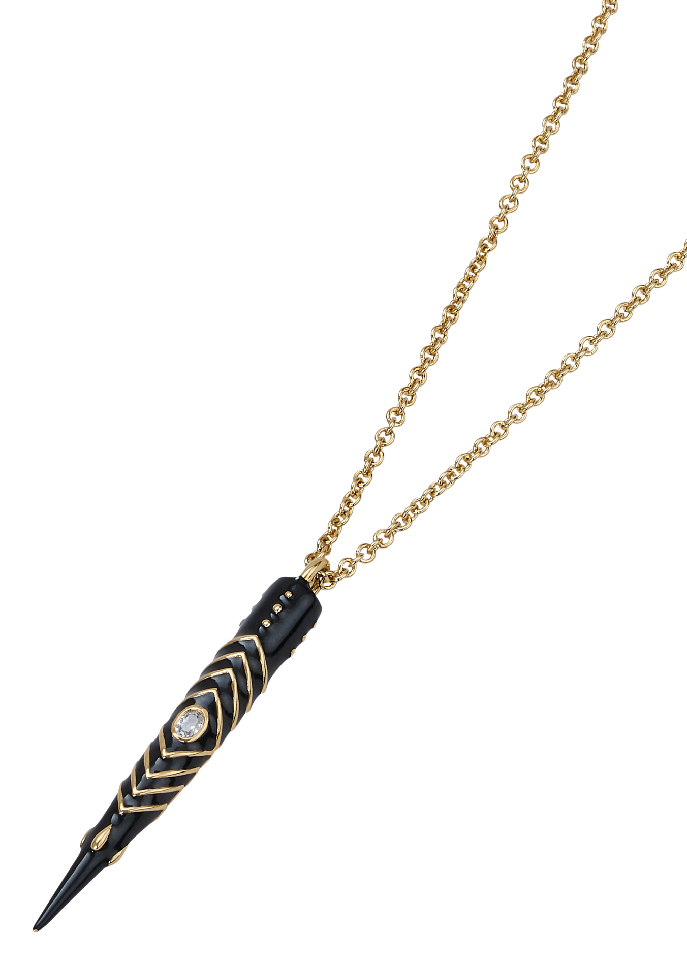 Collier long BA&SH Doré