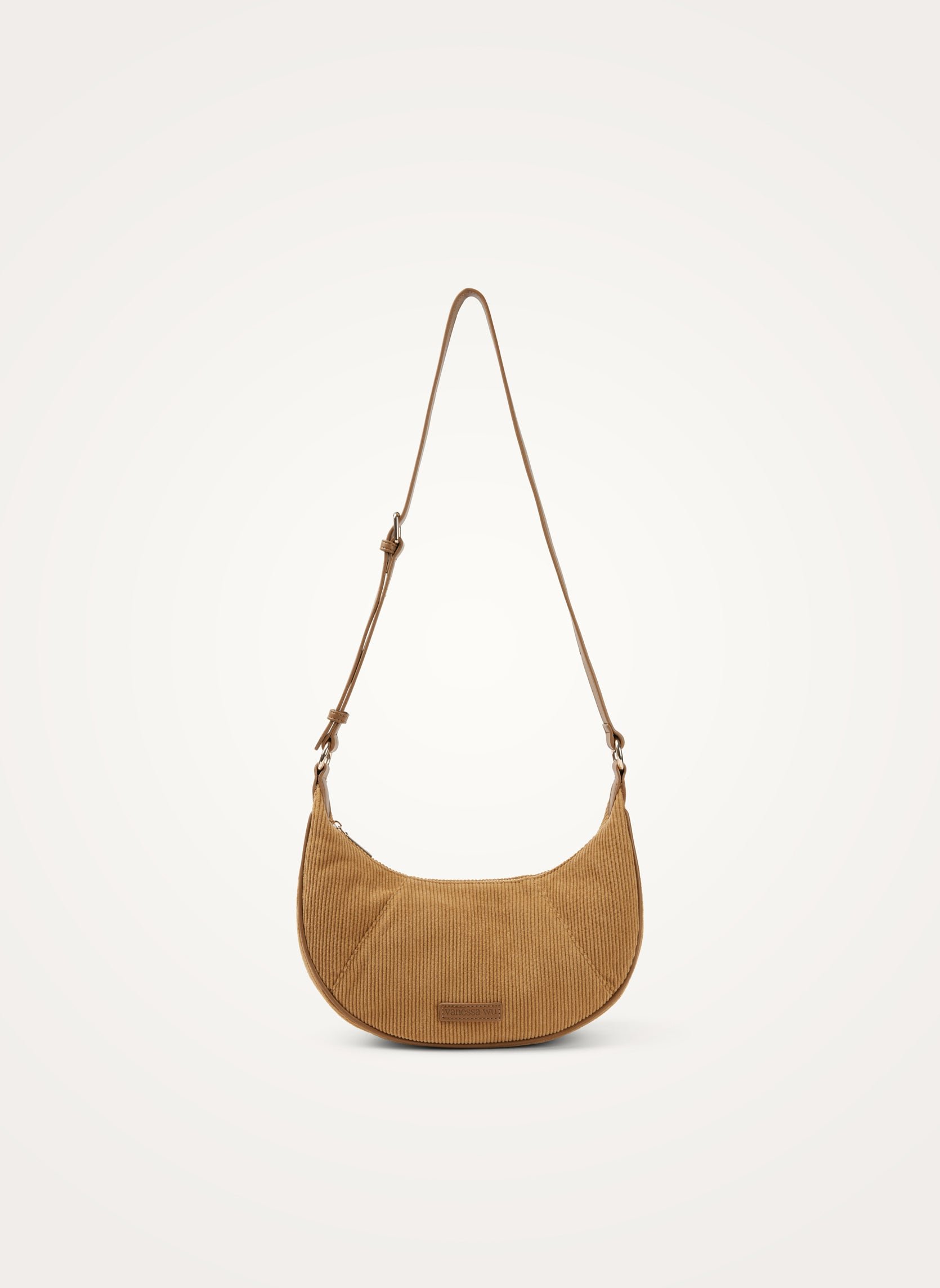 Half Moon Fanny Pack VANESSA WU Beige
