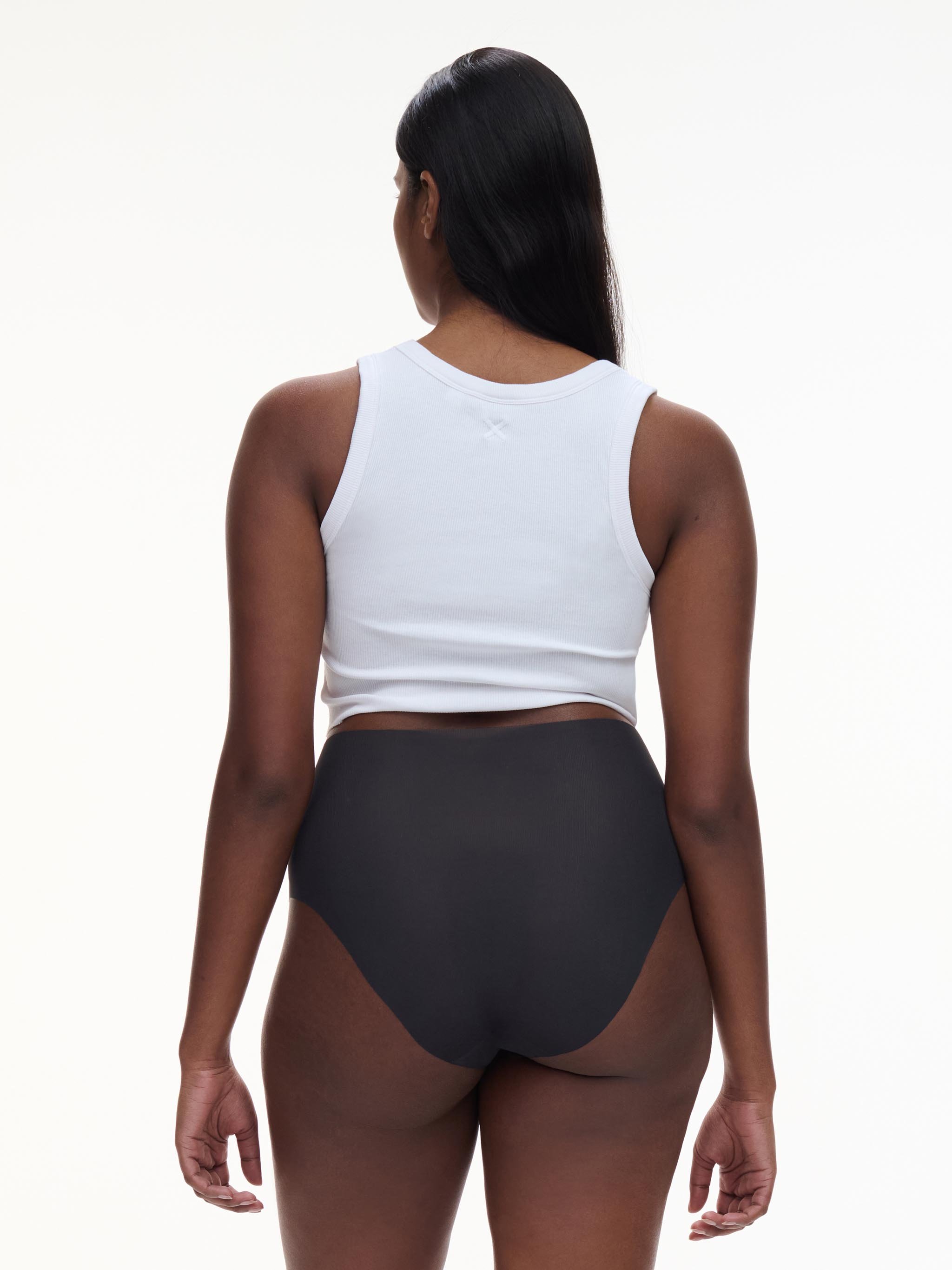 High-waisted panties CHANTELLE PULP Black