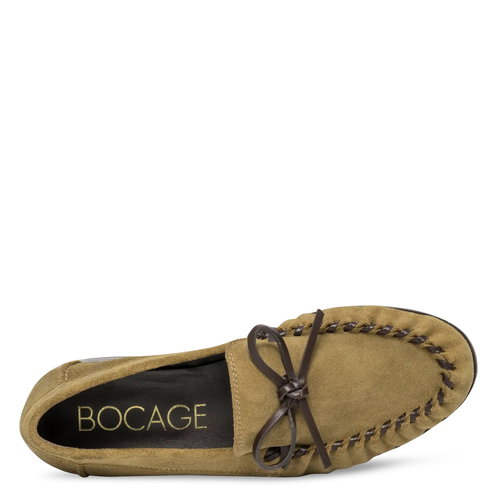 Mocassins en cuir BOCAGE Beige