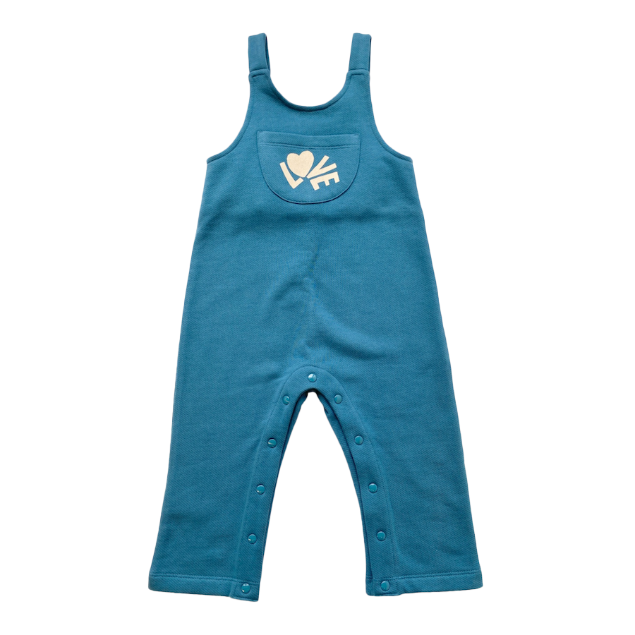 Latzhose aus Baumwolle ARYA Love cobalt