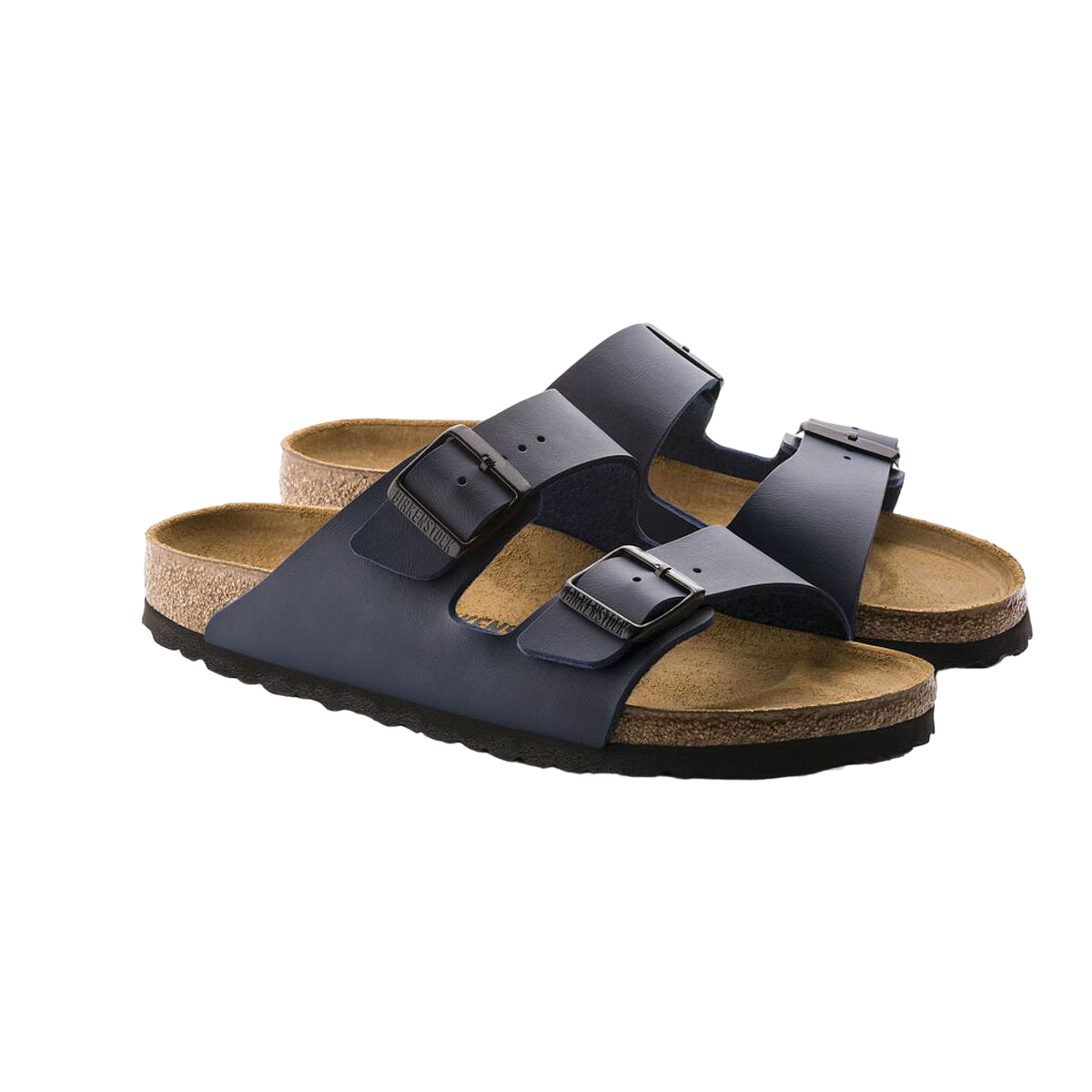 Faux leather sandals BIRKENSTOCK Blue