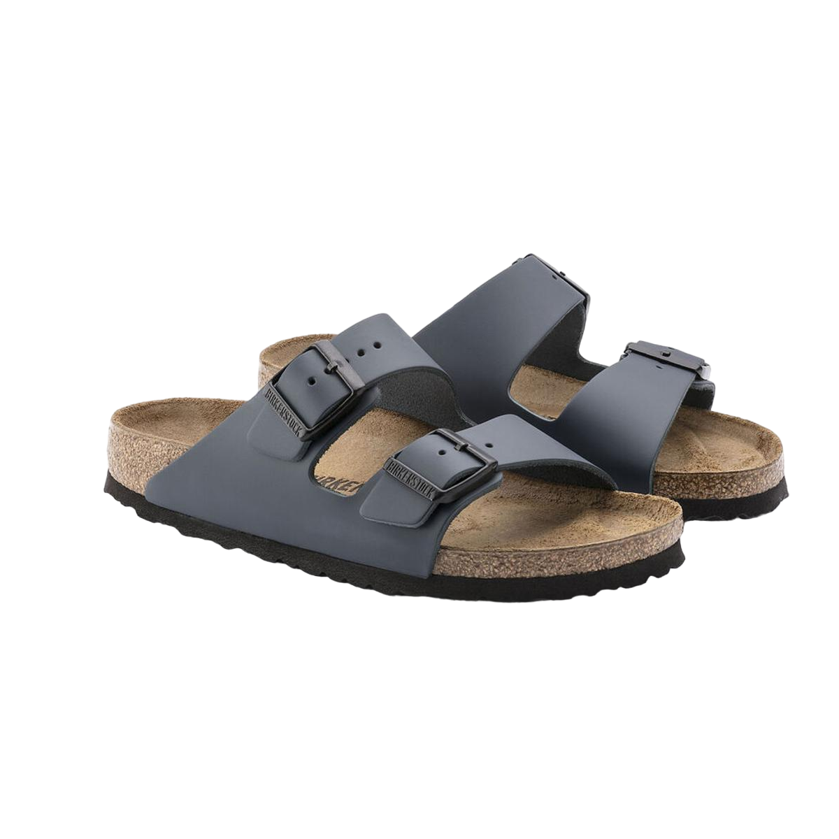 Faux leather sandals BIRKENSTOCK Blue