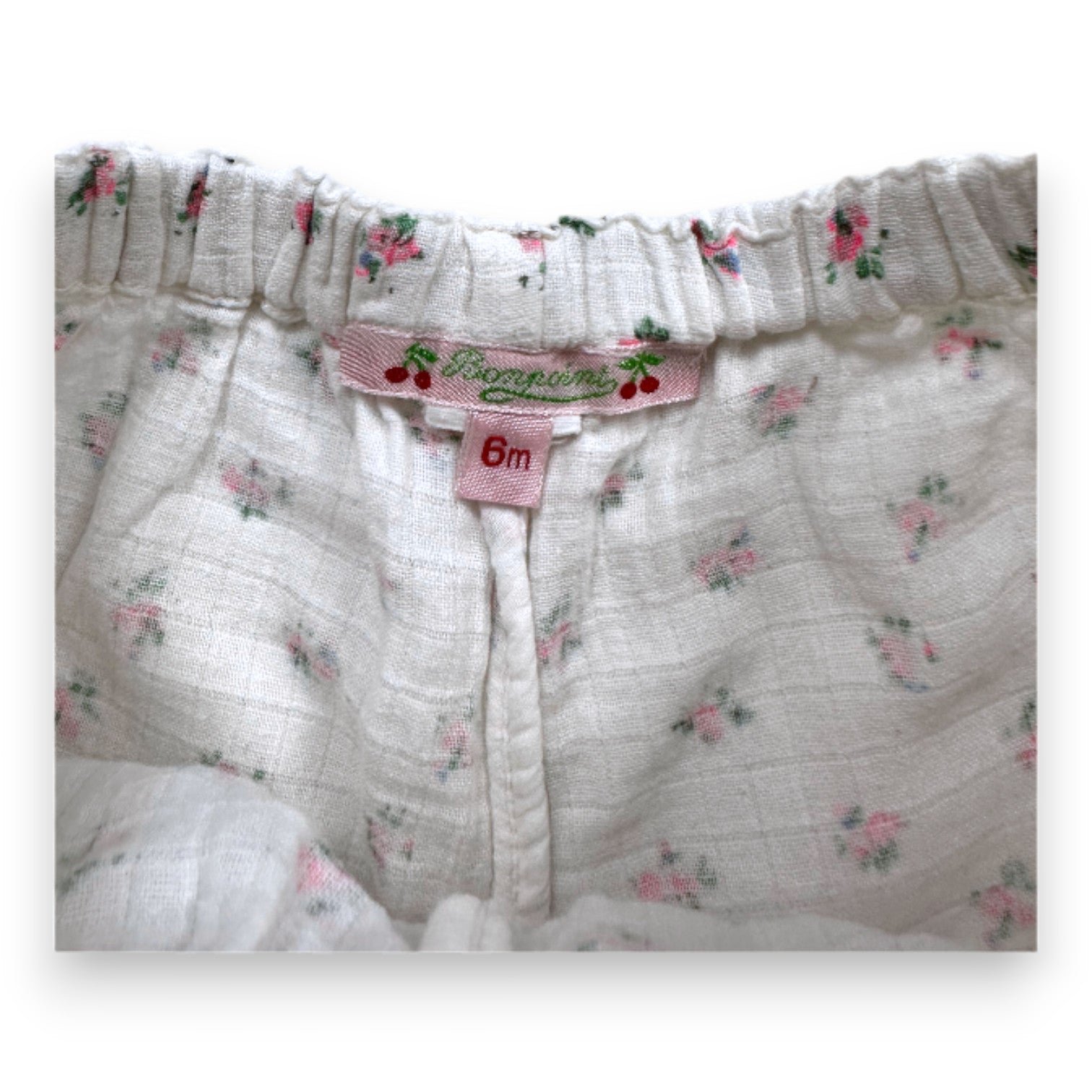 White Baby Bloomers - 6 months BONPOINT - Seconde Main White