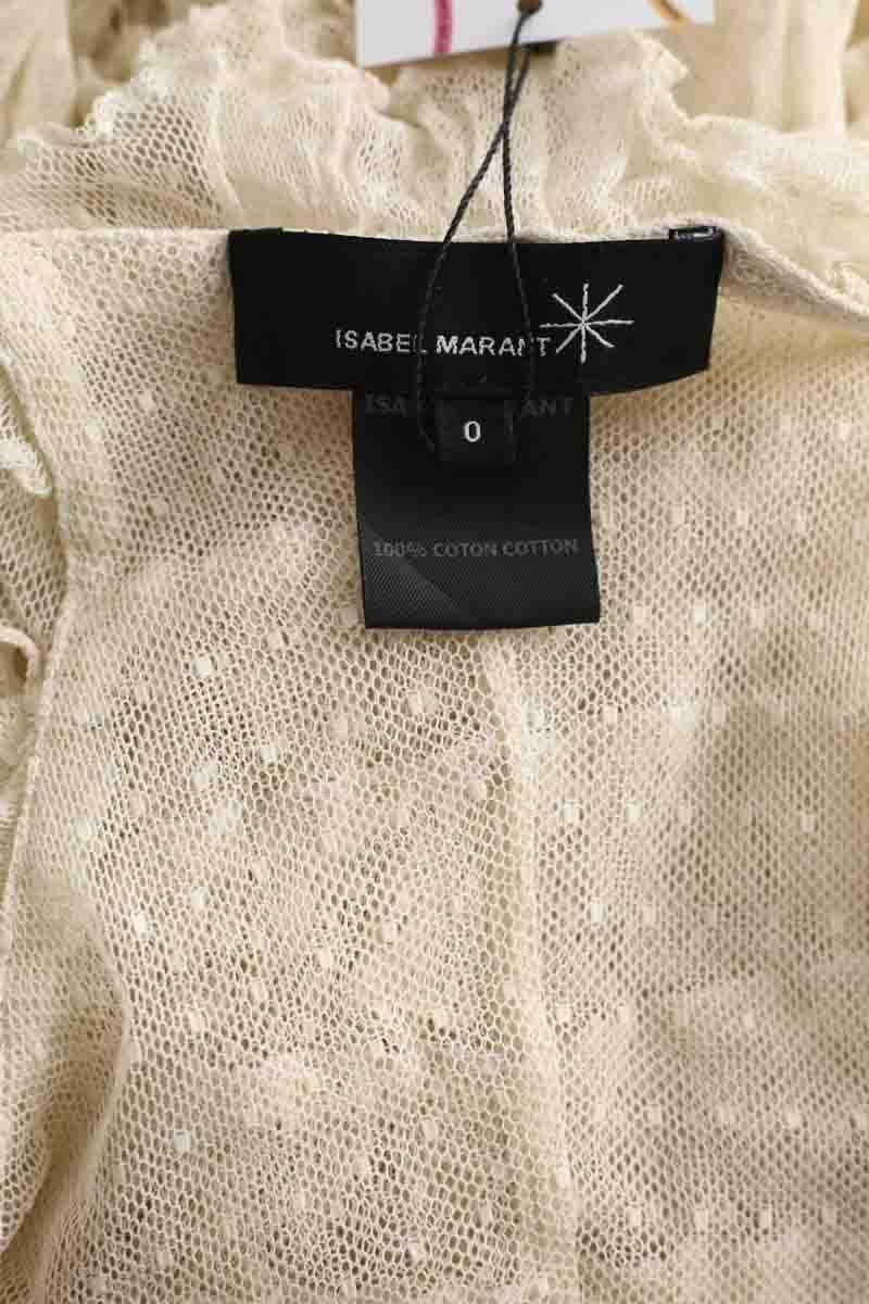 Cotton blouse ISABEL MARANT - Seconde Main Beige