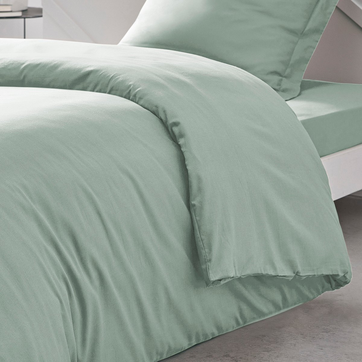 Cotton duvet cover TODAY LINGE DE MAISON Green