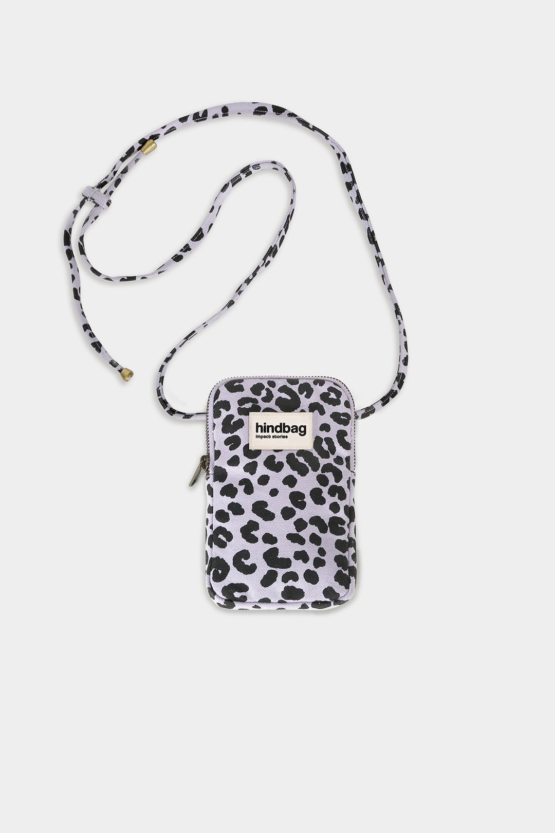 Cotton phone pouch HINDBAG Purple