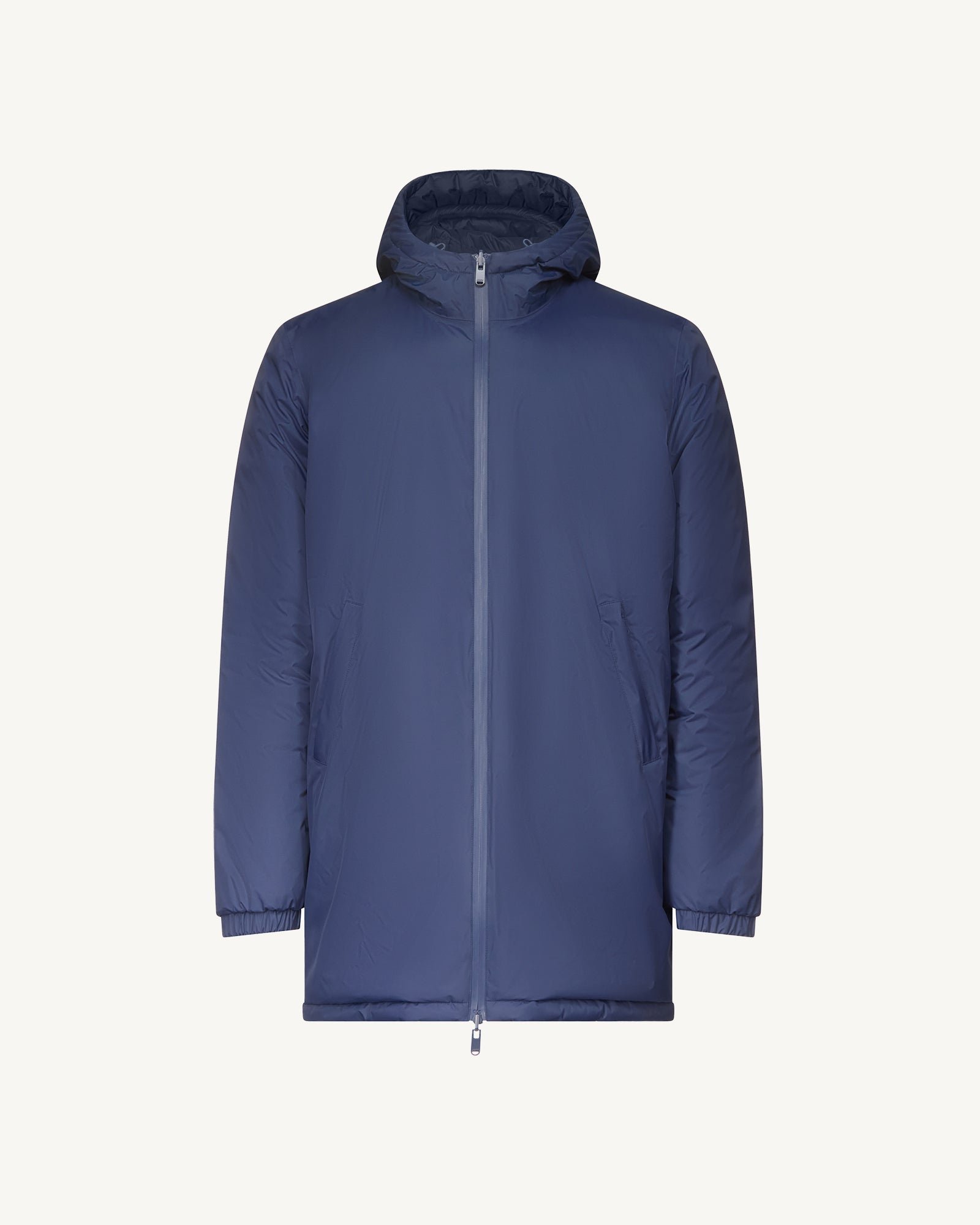Long reversible hooded parka Amsterdam 2.0 JOTT Blue