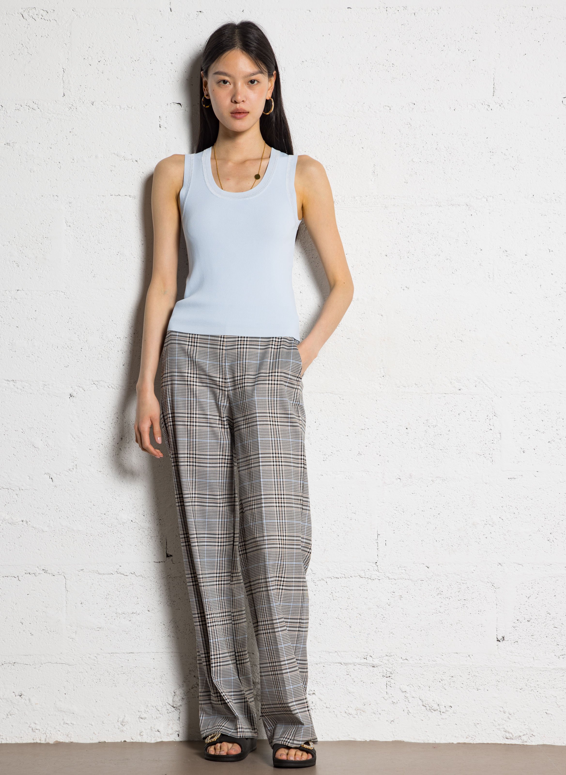 Pantalon large imprimé IMPERIAL Multicolore