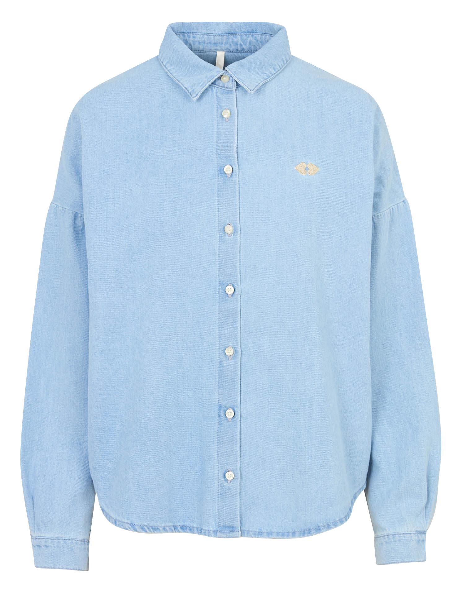 Chemise oversize en coton I CODE Bleu