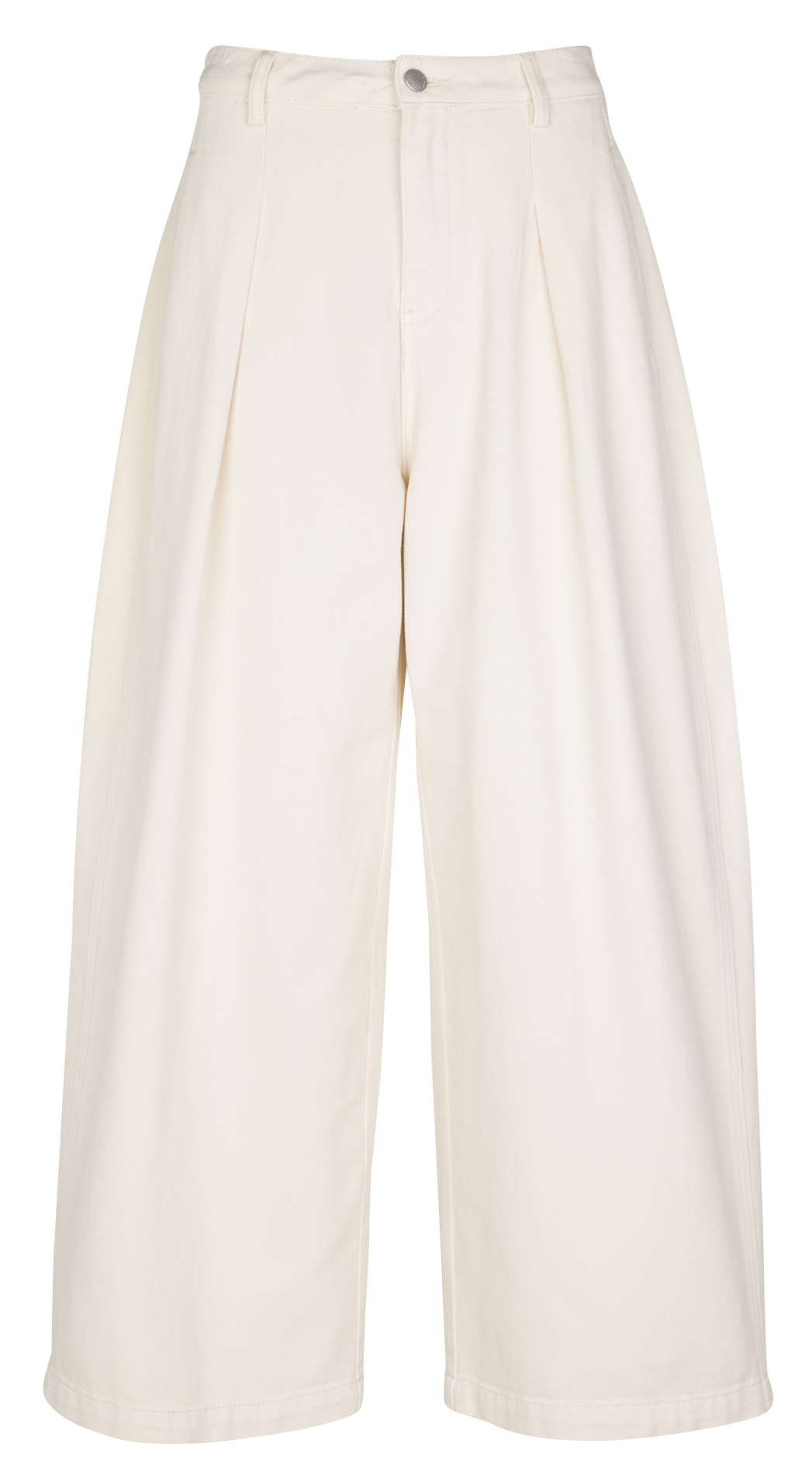 Jean large en coton mélangé SUNCOO Blanc