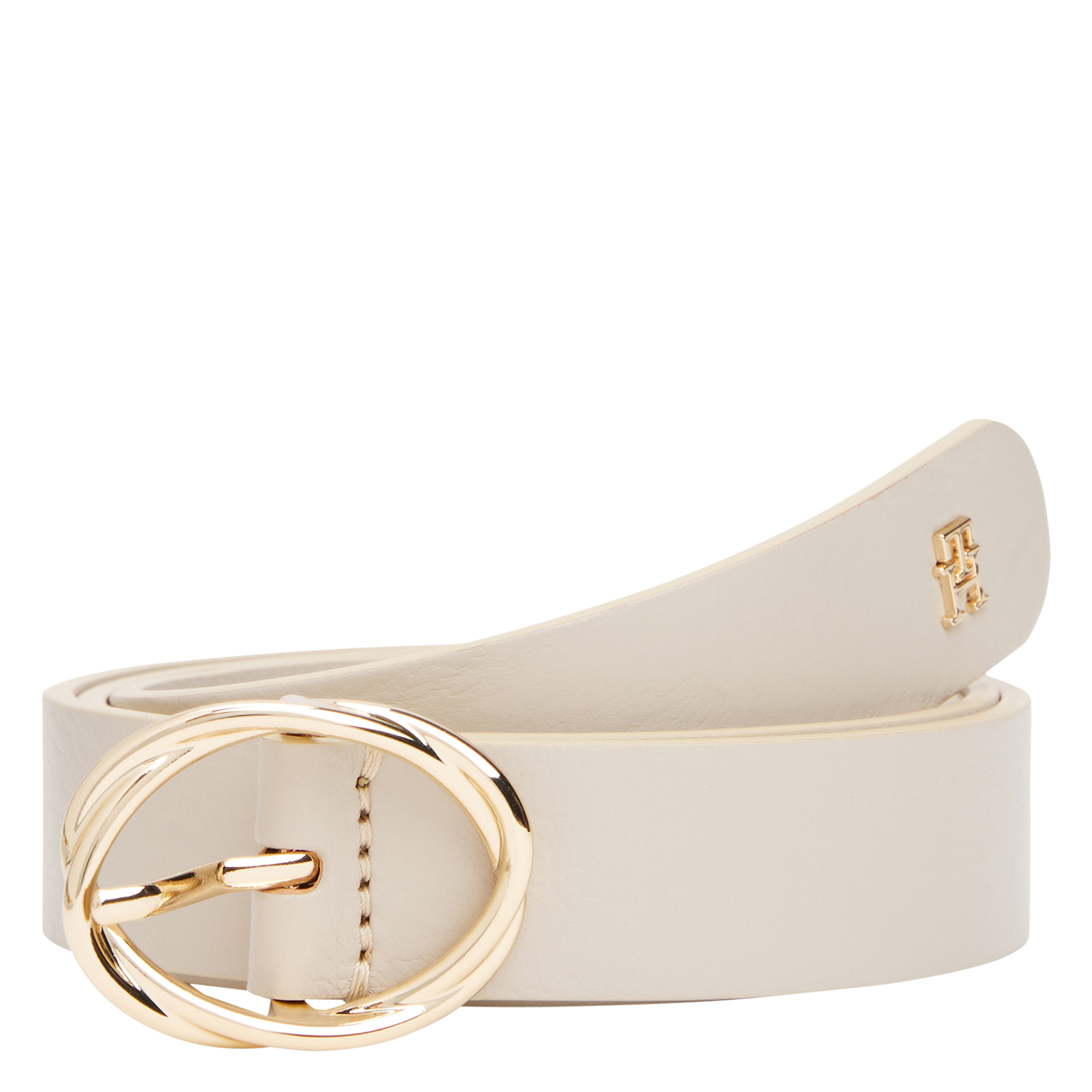 - Gespsluiting. - Breedte: 3 cm.  TOMMY HILFIGER Beige