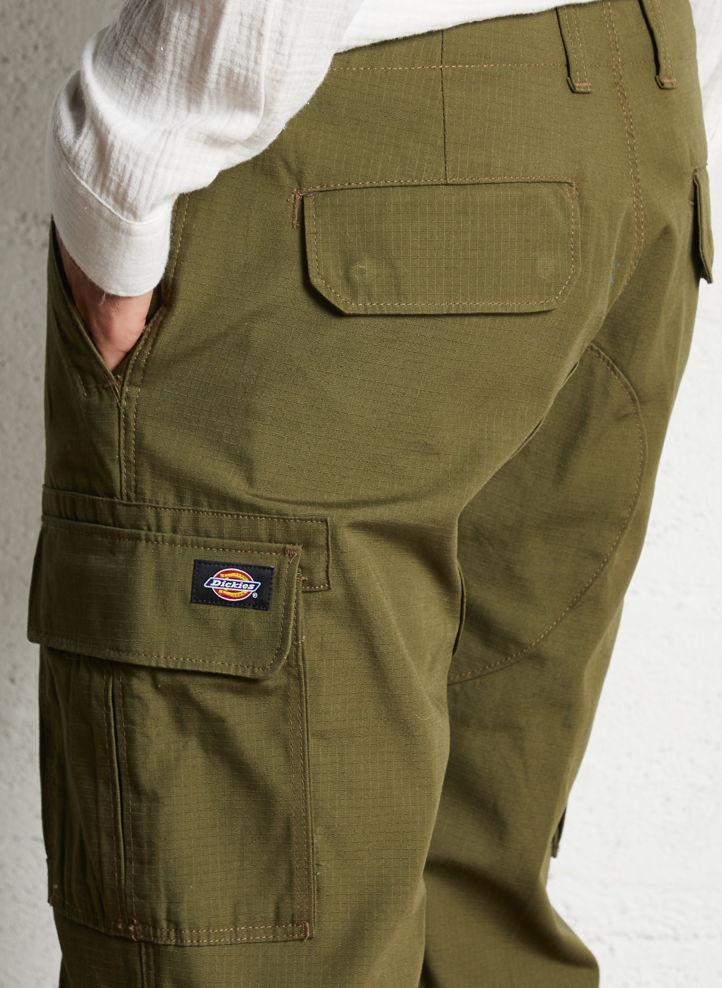 Cotton cargo pants DICKIES Khaki