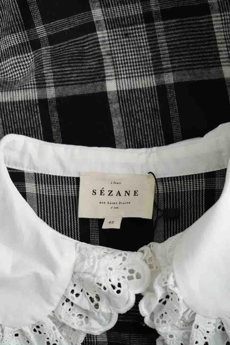 Cotton shirt SEZANE - Seconde main Grey