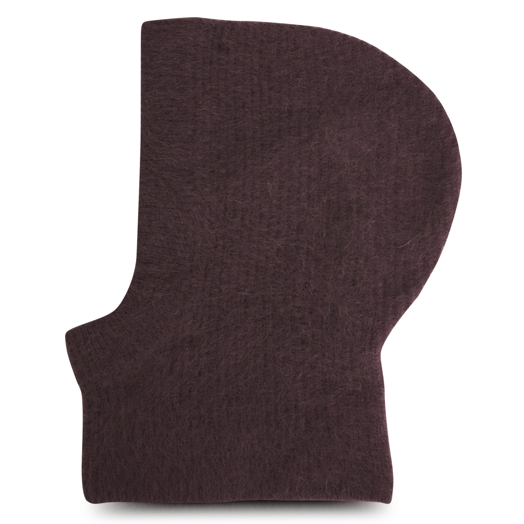 Wool balaclava BELLA JONES Purple