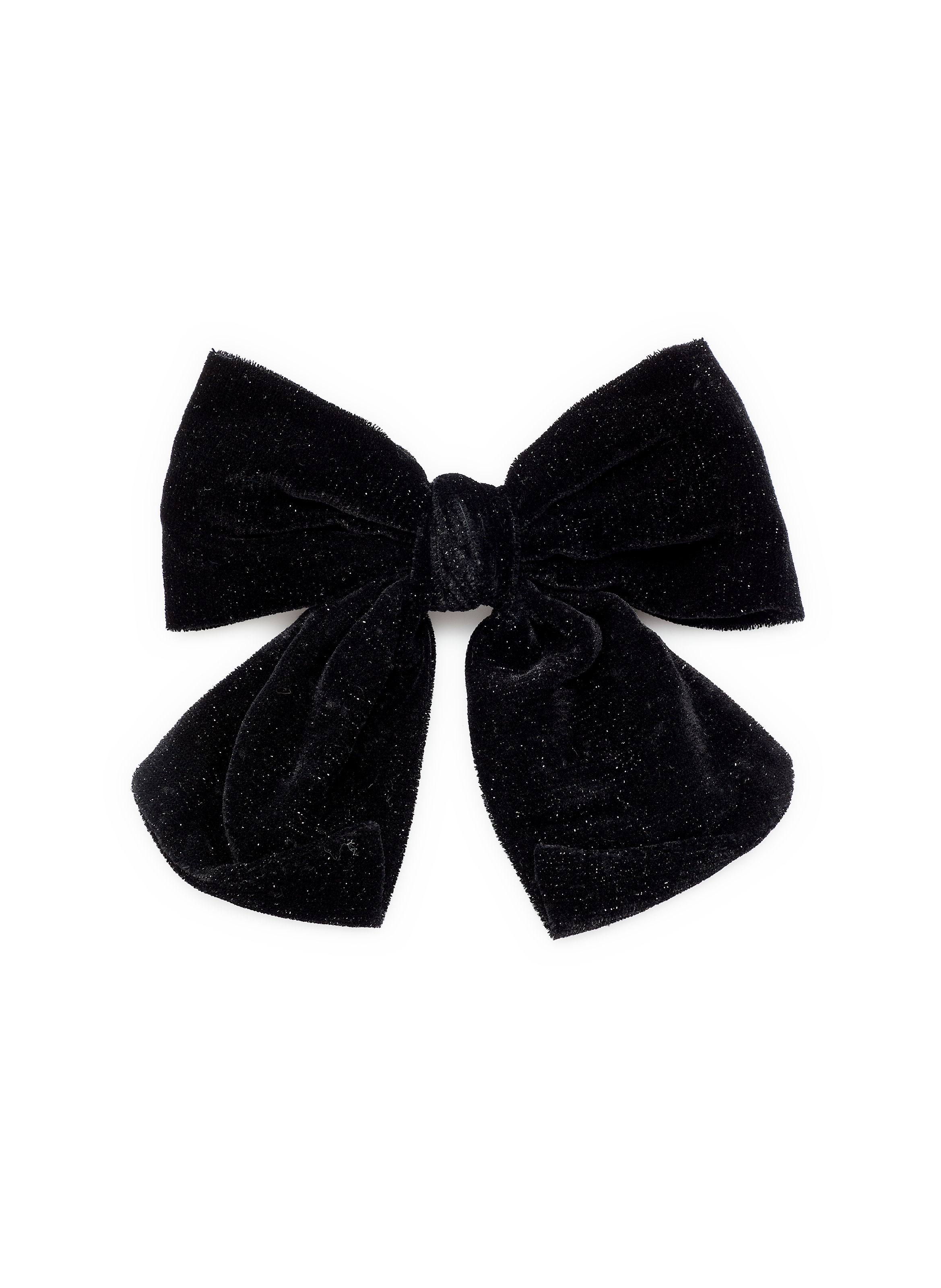 Velvet hair clip SAISON 1865 Black