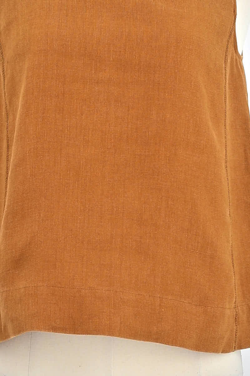 Azawood sleeveless top SEZANE - Seconde main Brown