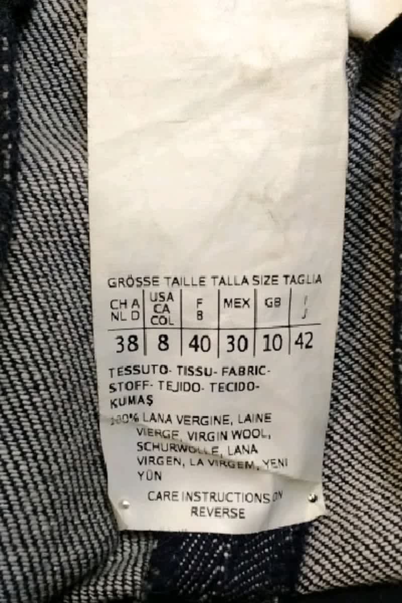 Carrot trousers MAX MARA - Seconde Main Blue