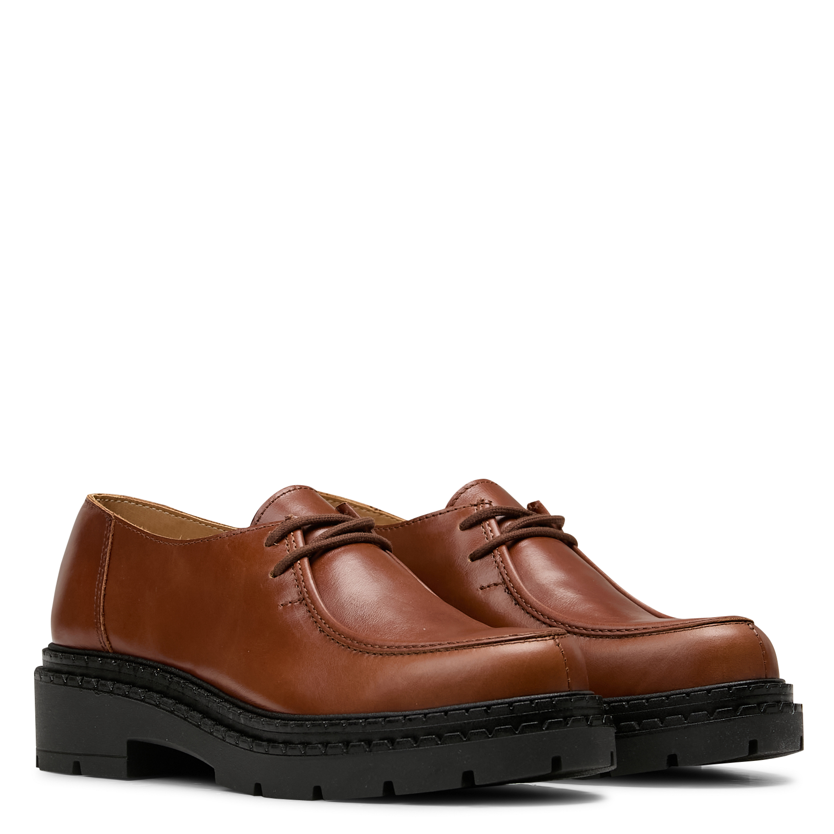 Leather ankle boots LA FEE MARABOUTEE Brown