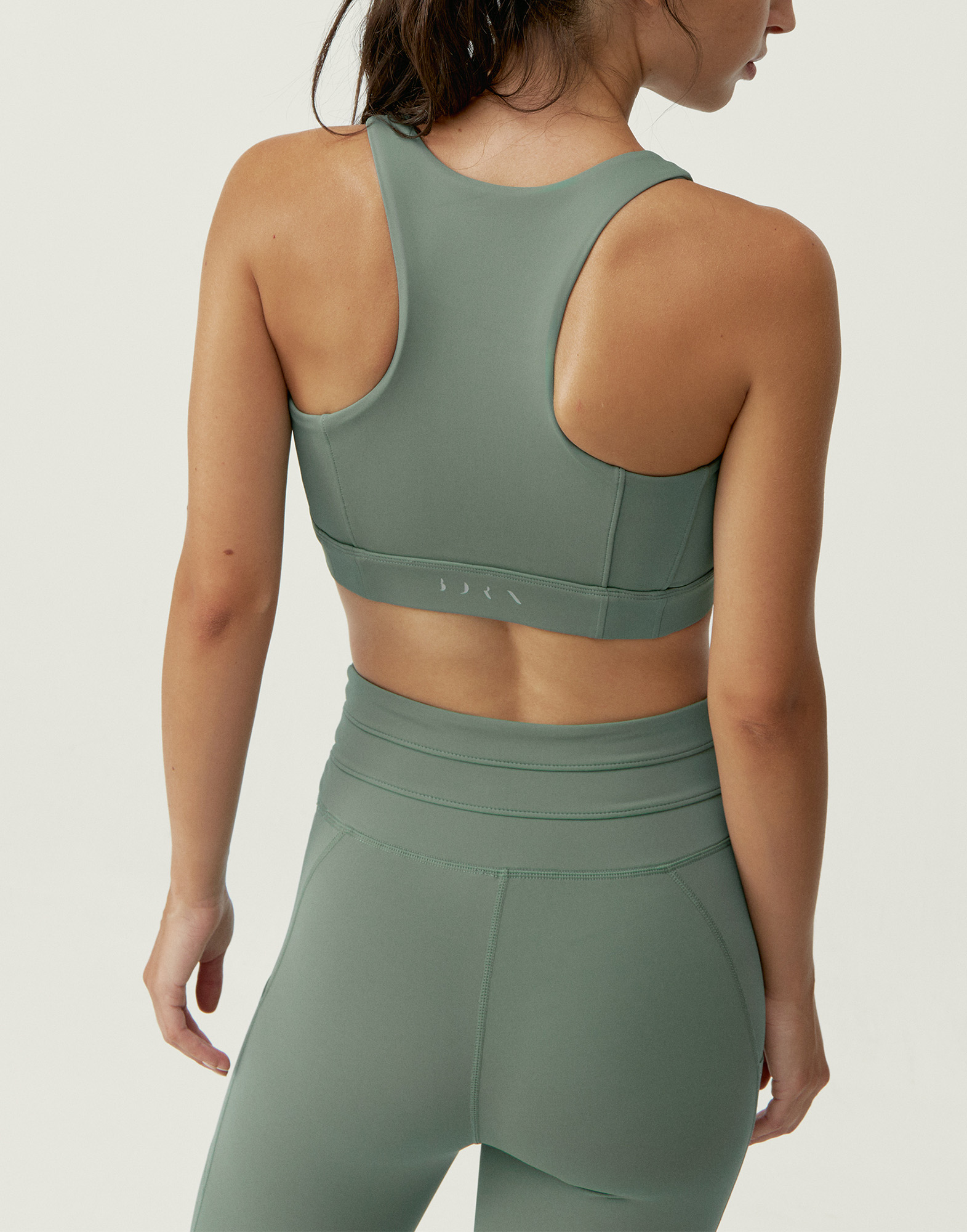 High Support Performance Sports Bra BORN LIVING YOGA Green