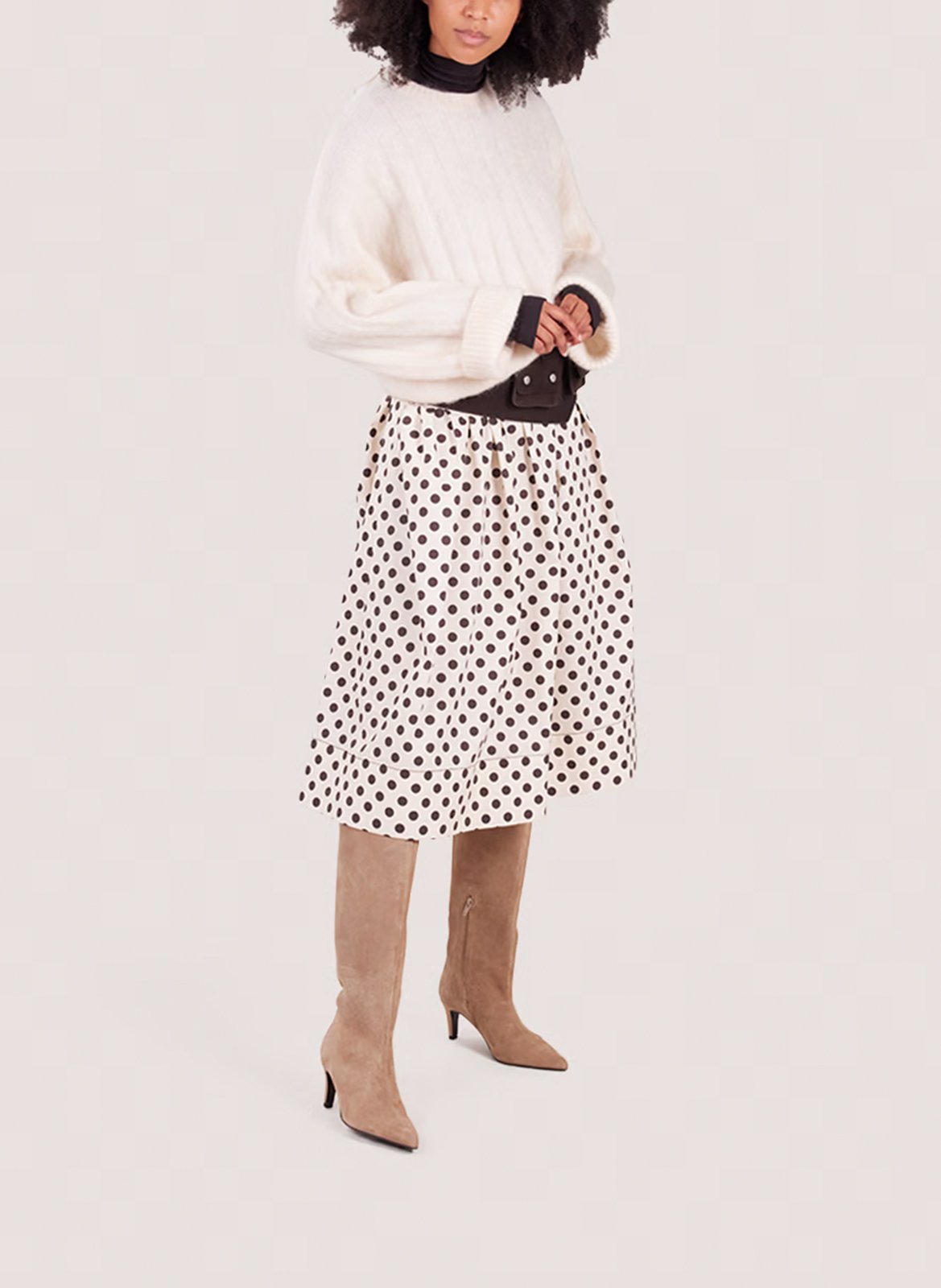 Botte en cuir JONAK Marron