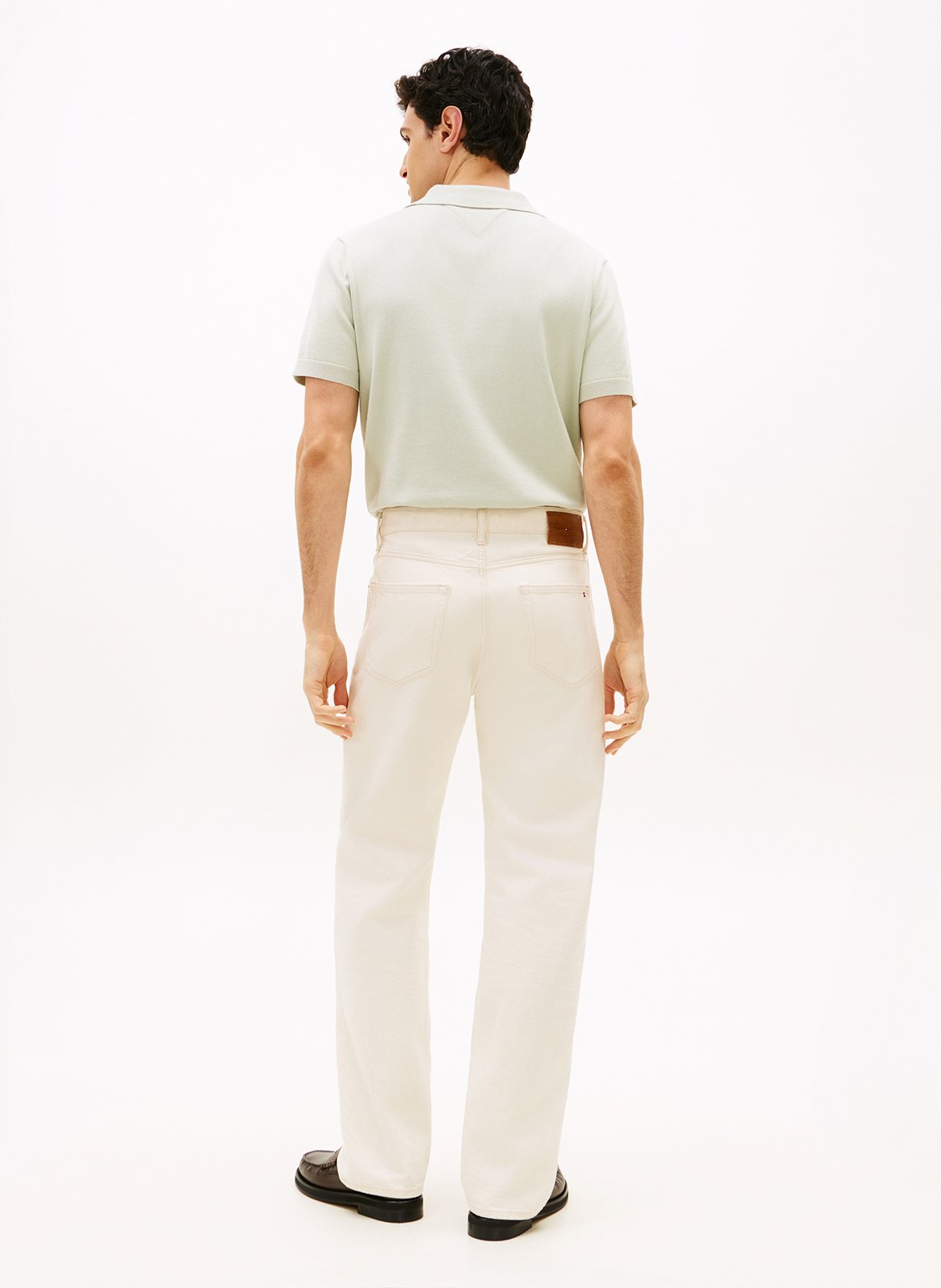 Jean droit  TOMMY HILFIGER Blanc