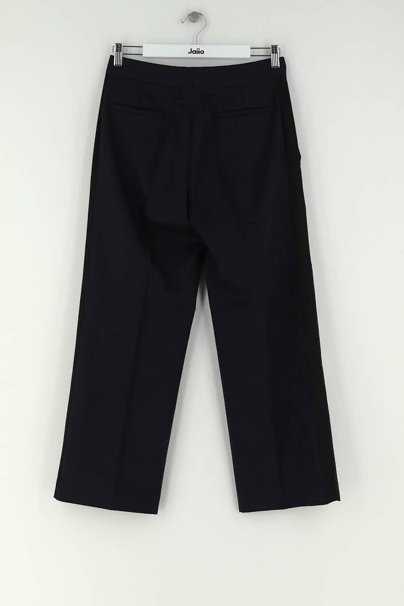 Wide trousers CHLOE STORA - SECONDE MAIN Blue