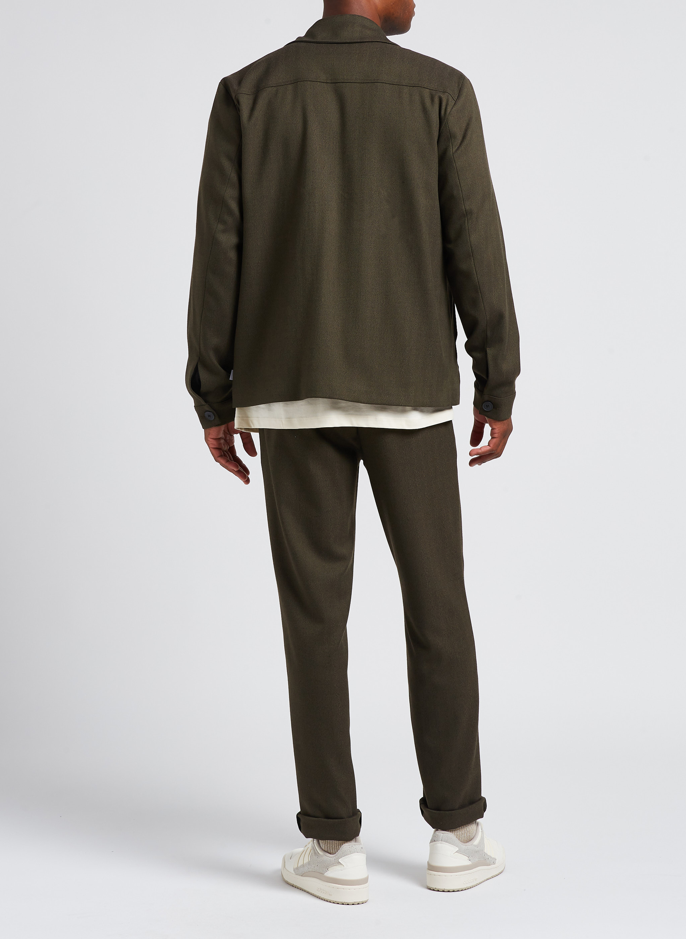 Kostuumbroek met visgraatmotiefje LES DEUX Veelkleurig