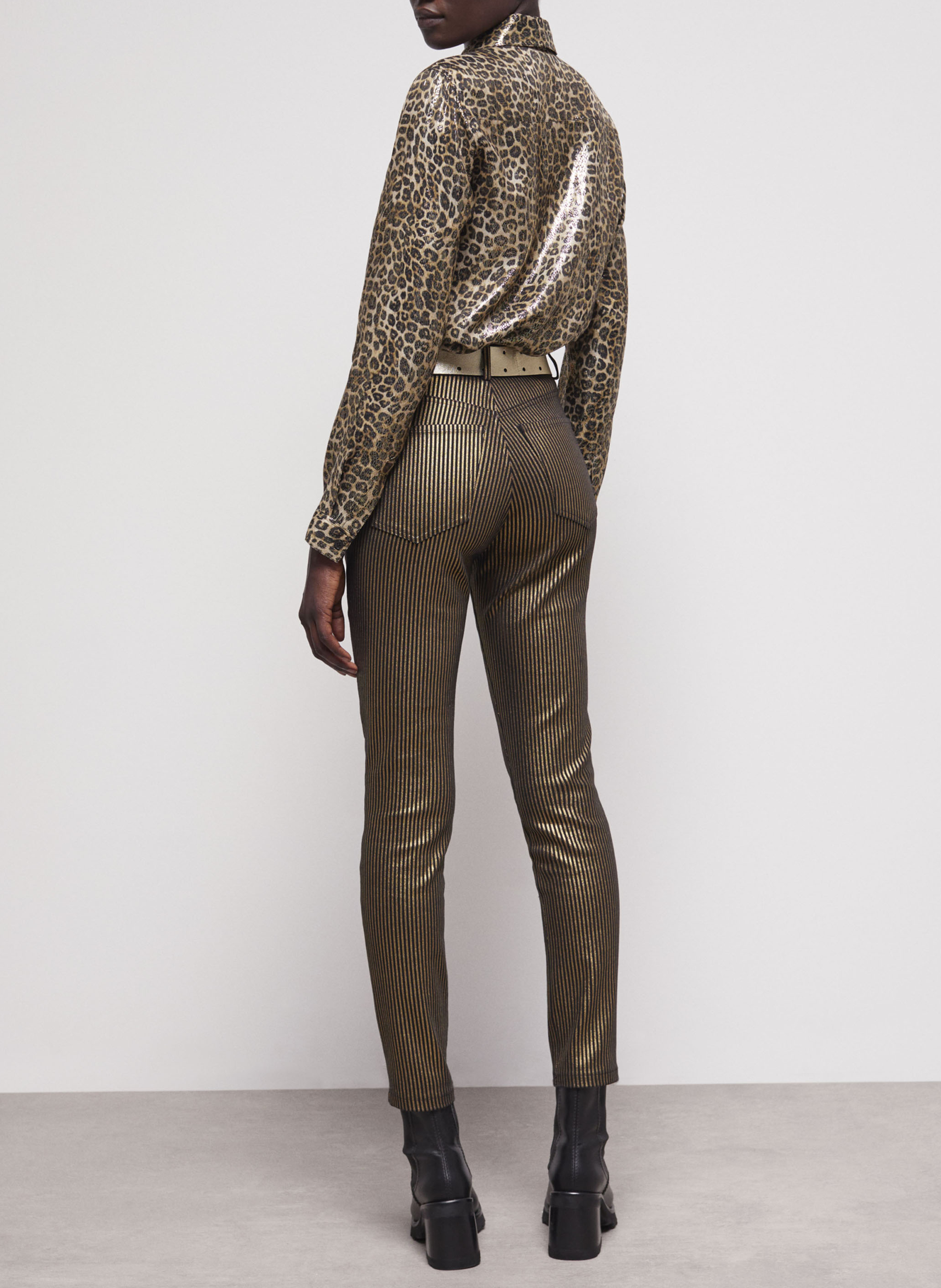 Chemise fluide à motif léopard THE KOOPLES Multicolore