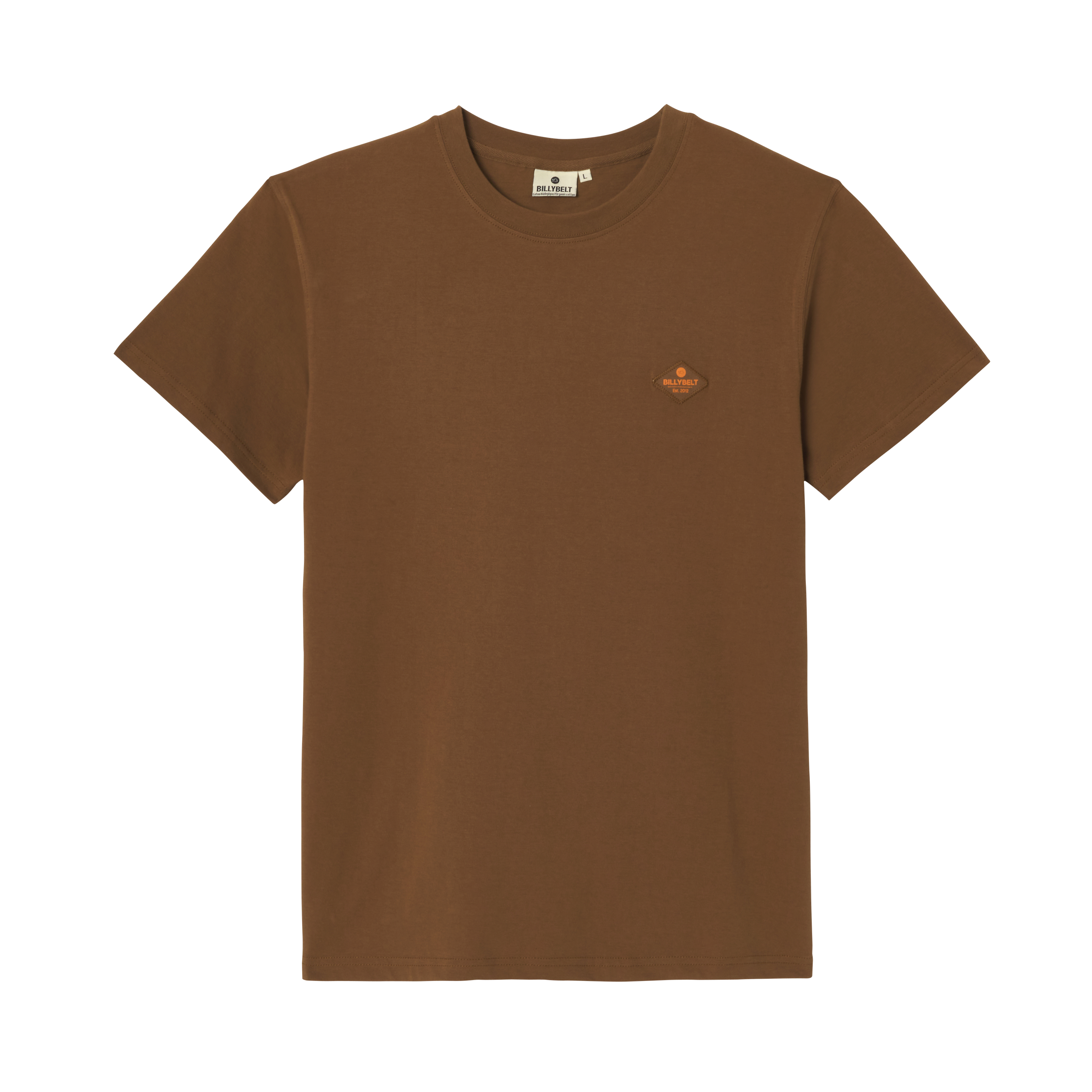 Organic cotton roadtrip T-shirt BILLYBELT Brown