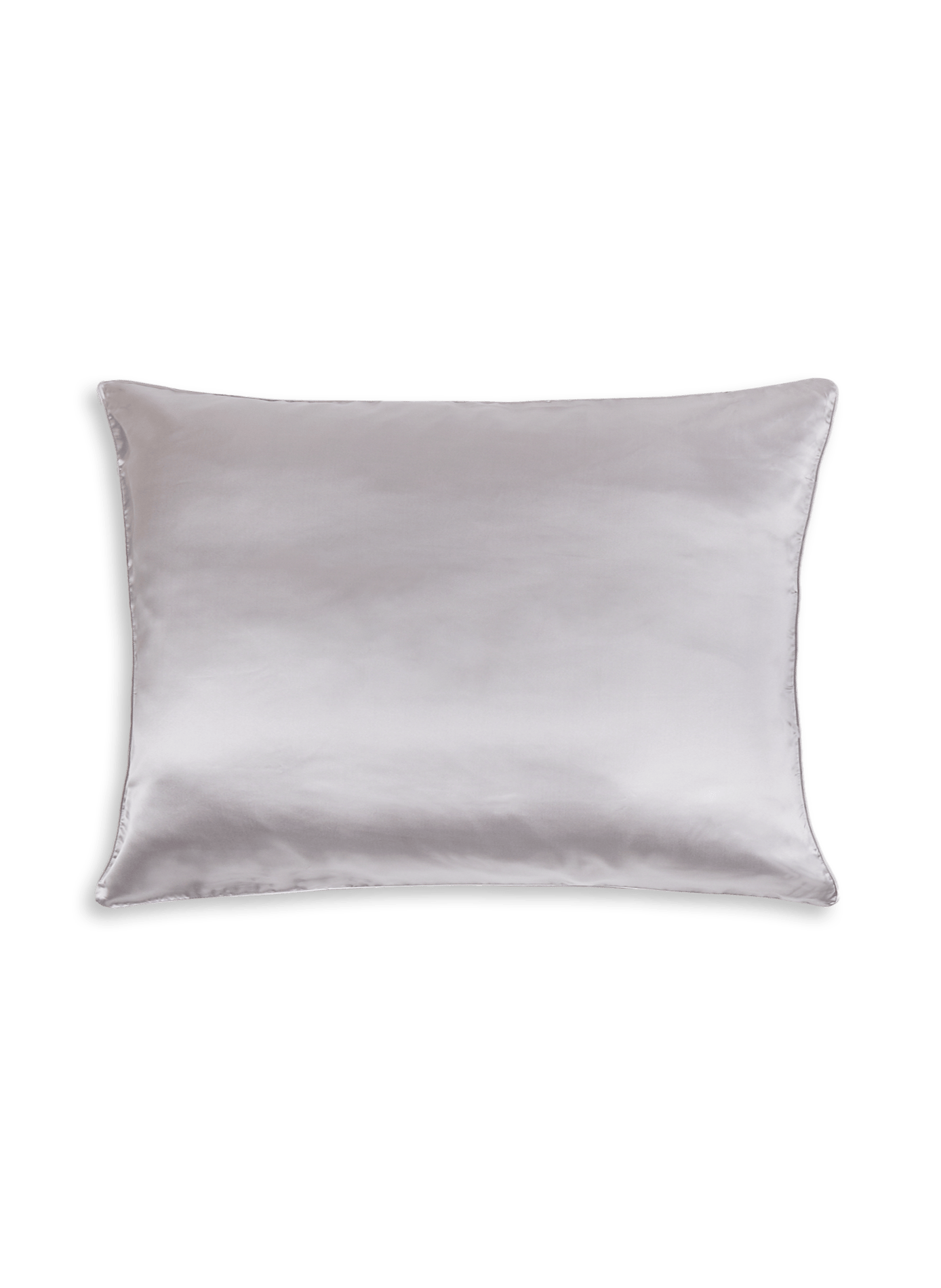Zijden kussensloop Zilver