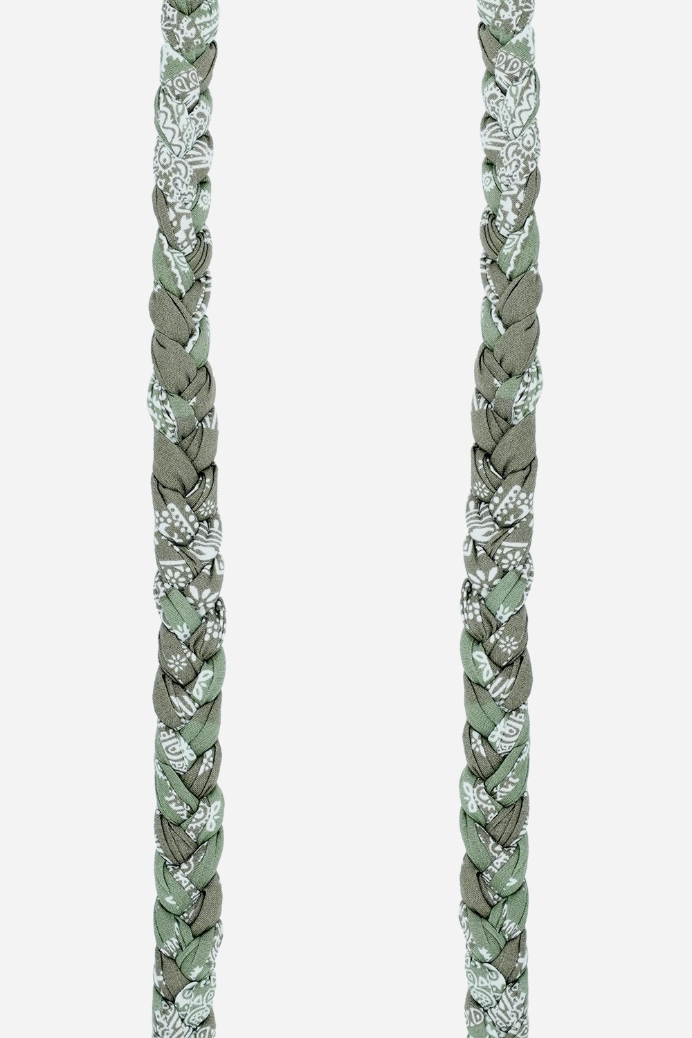 Phone cord in bandana LA COQUE FRANCAISE Green