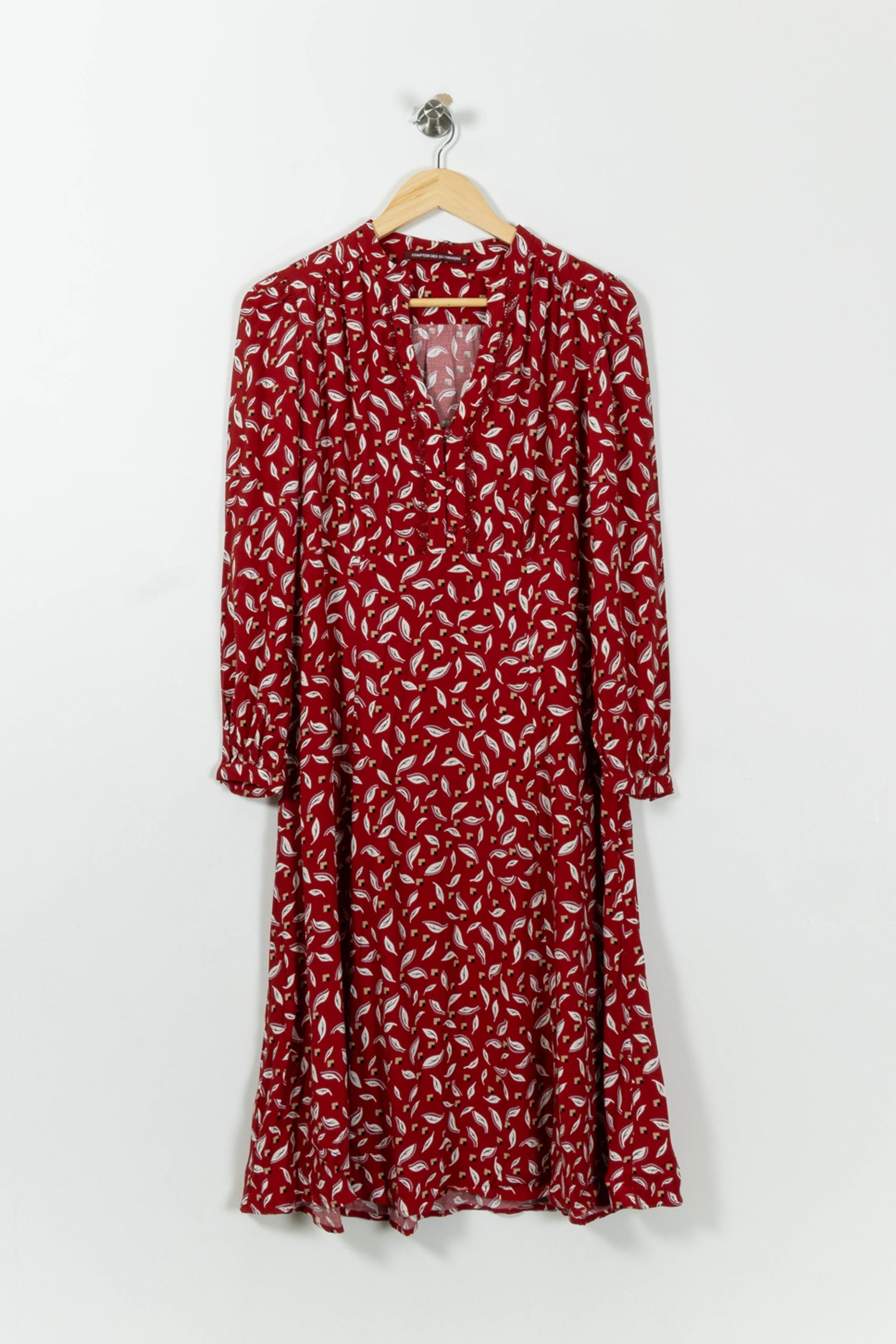 Long dress COMPTOIR DES COTONNIERS - Seconde main Red