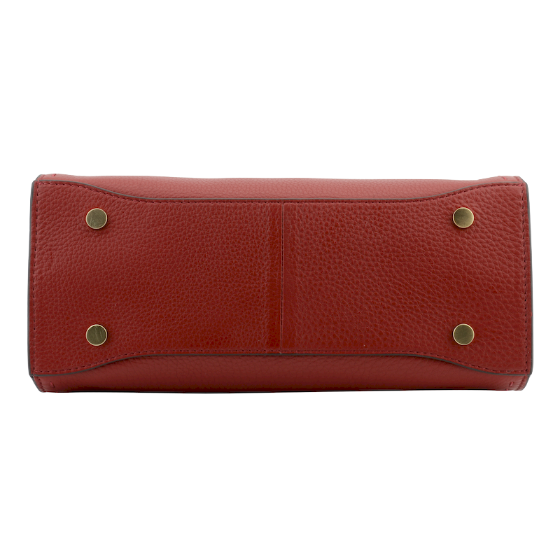 Handbag in calfskin Red