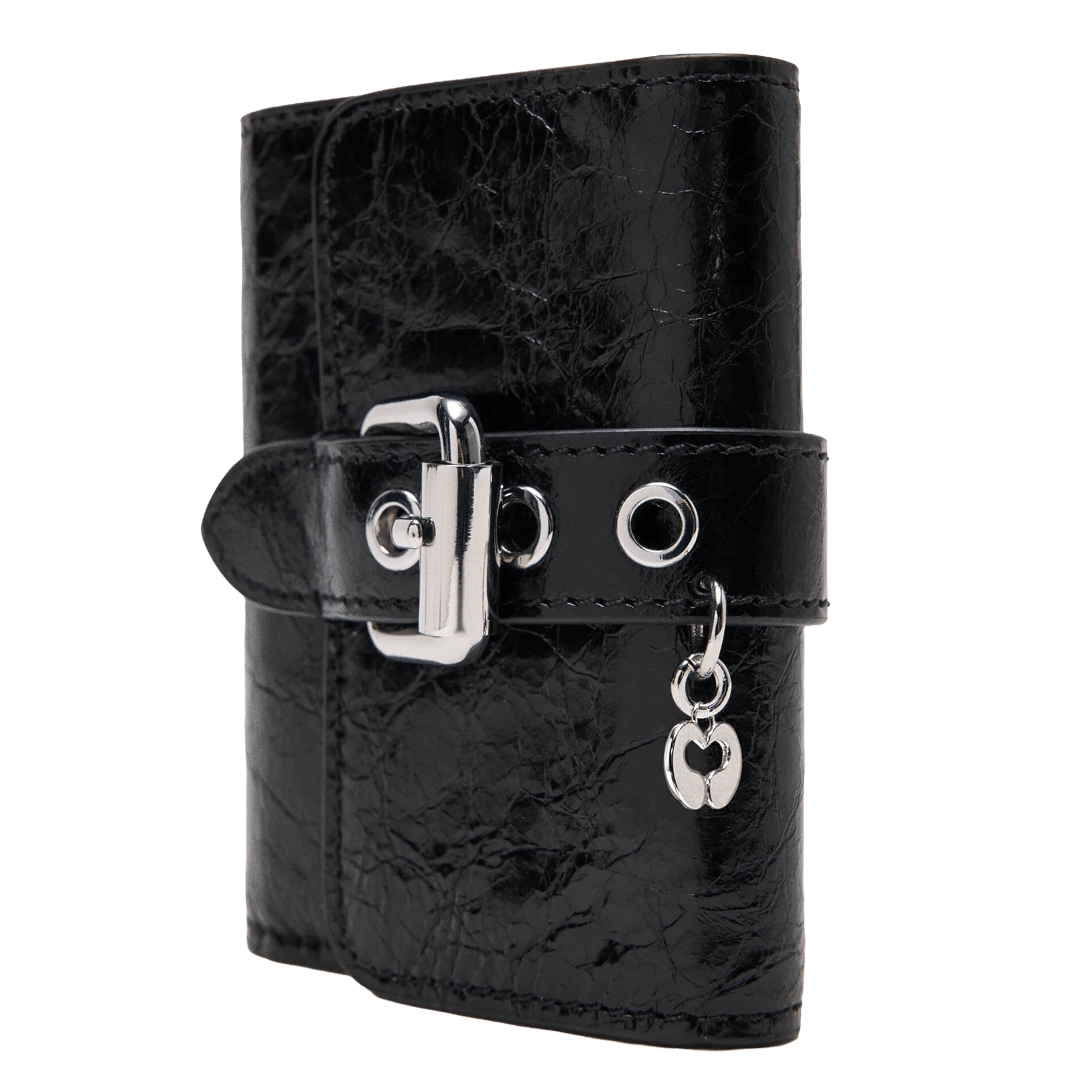 Babylon leather wallet MAJE Black