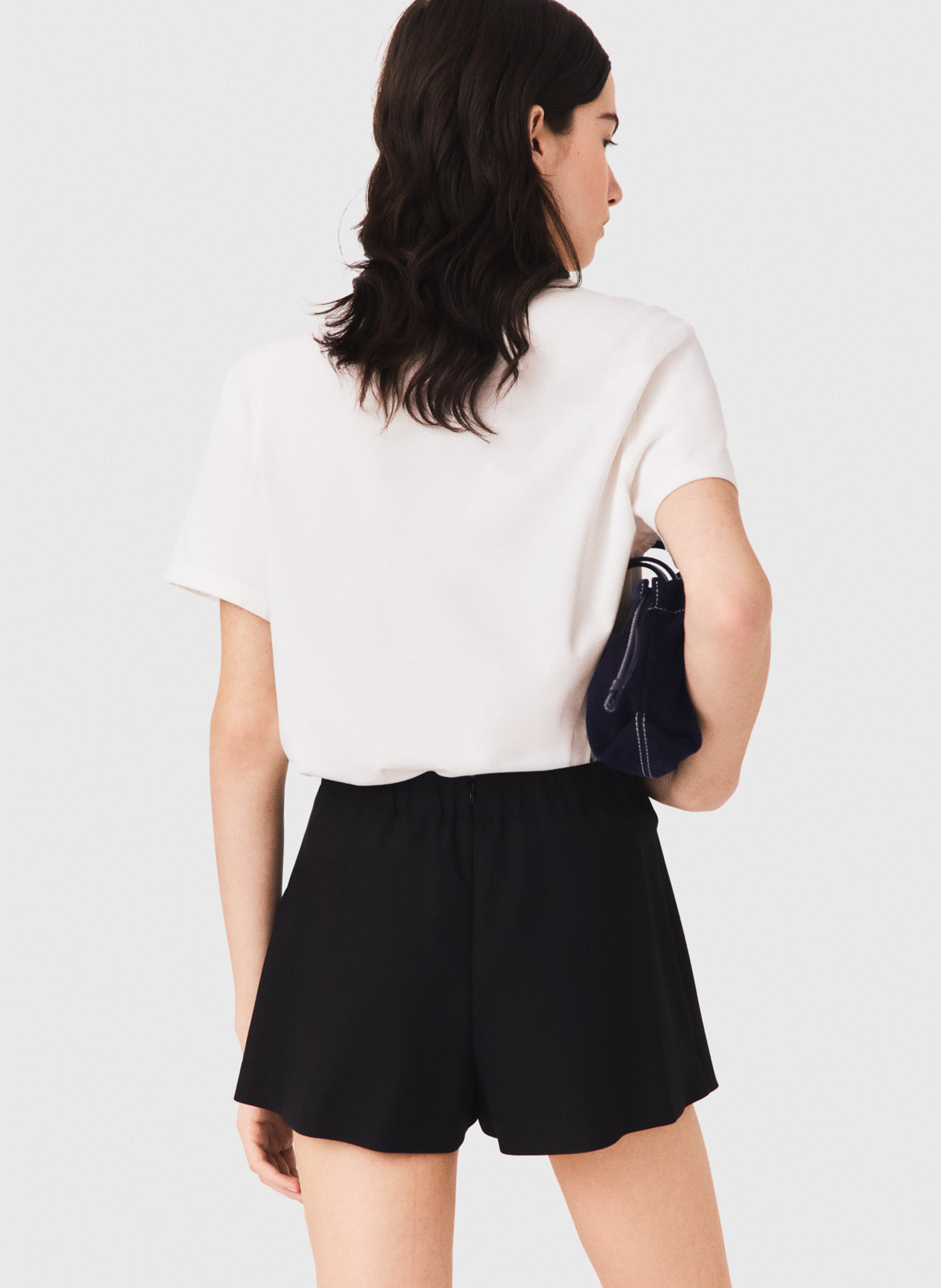 Short skirt MAJE Black
