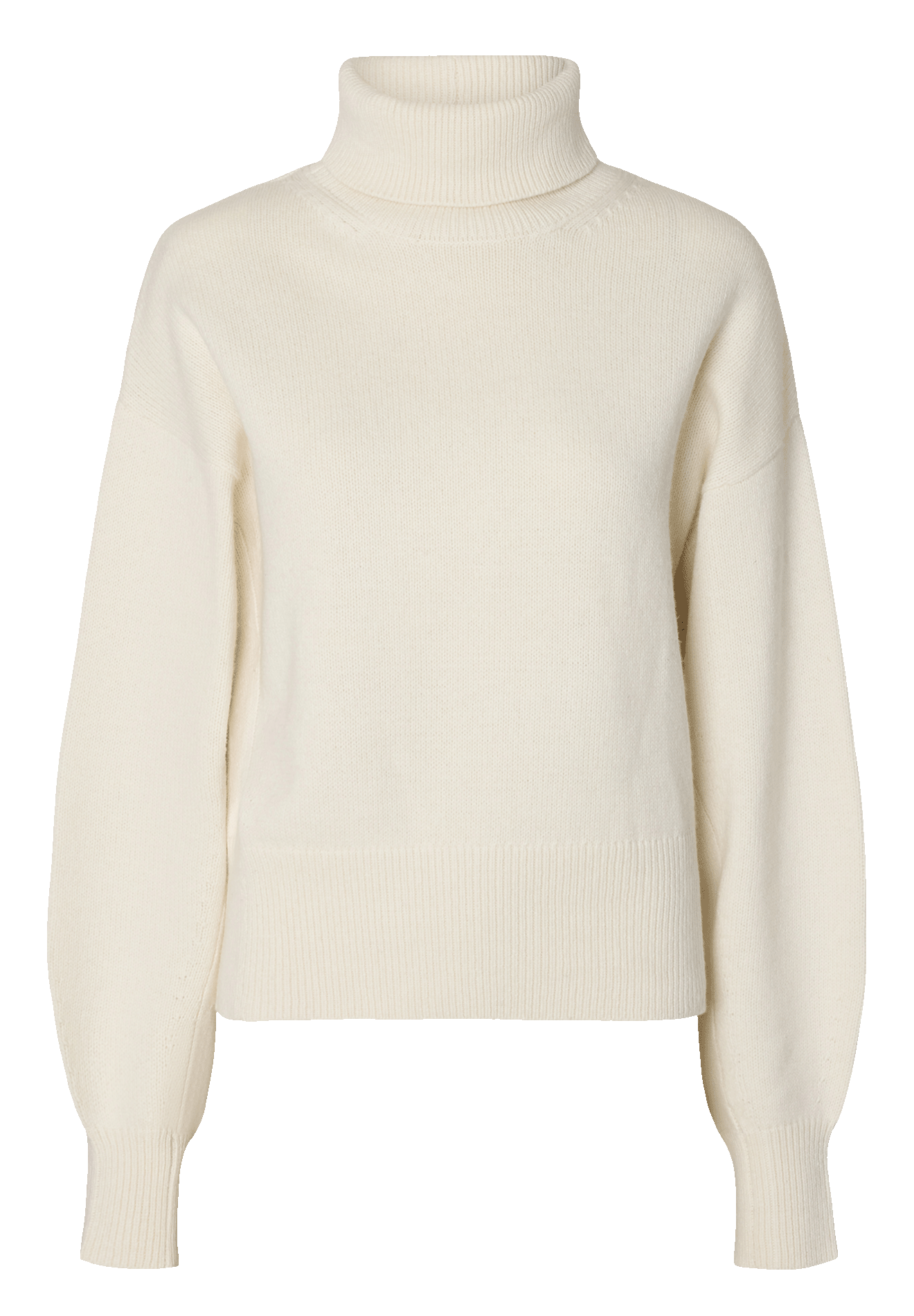 Pull oversize en laine et coton bio | Beige SELECTED Femme