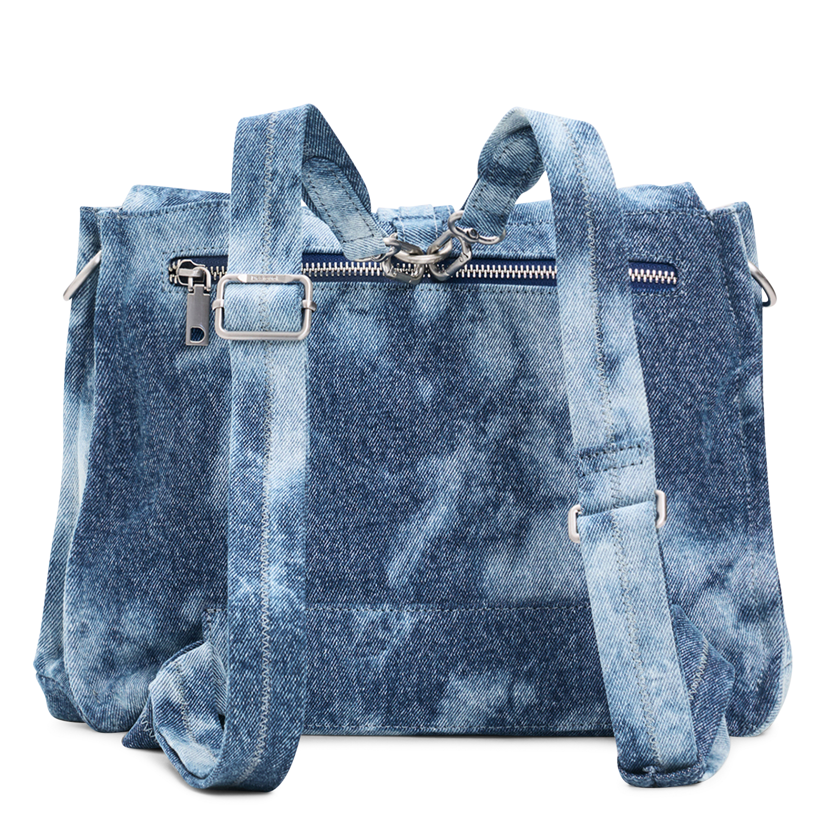 Sac à dos en denim DESIGUAL Bleu