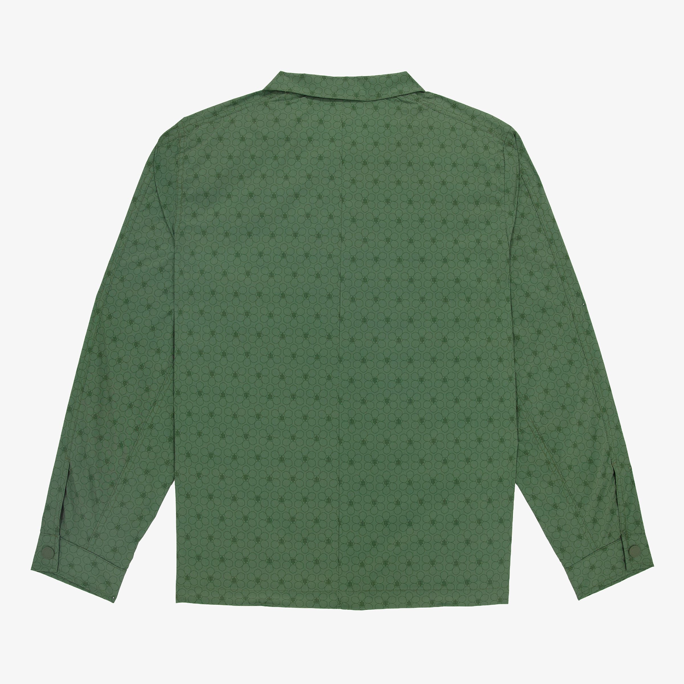 Worker jacket SERGE BLANCO Green