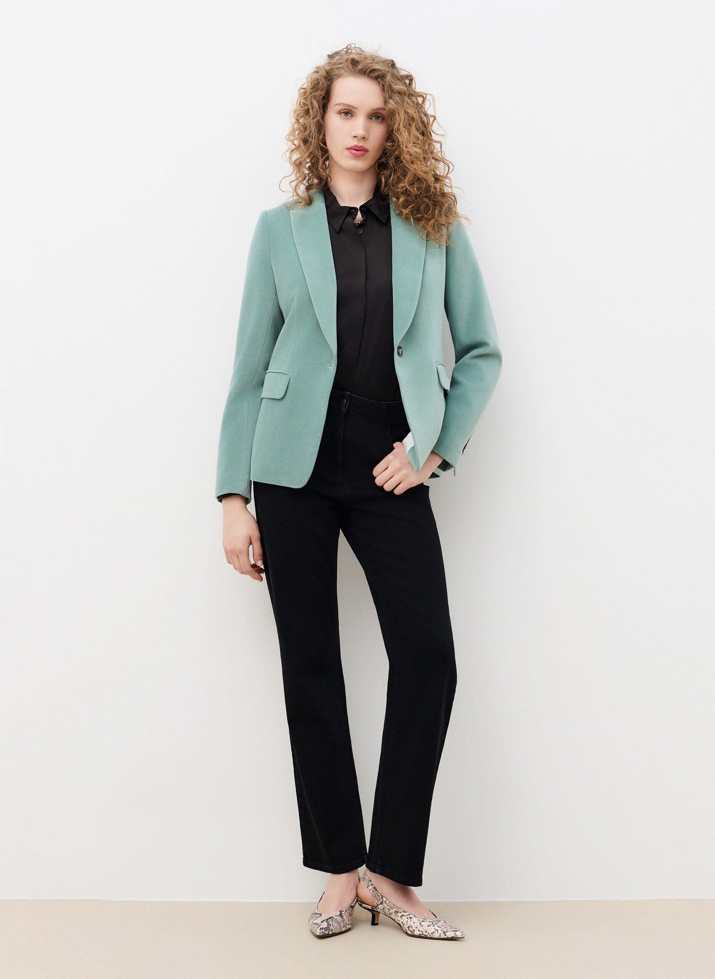 Suit jacket | Green CAROLL Women