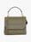 Grained leather bag with flap LANCEL