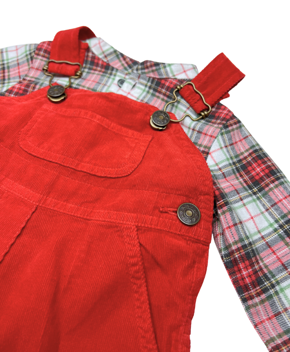 Red baby outfit - 6 months Red