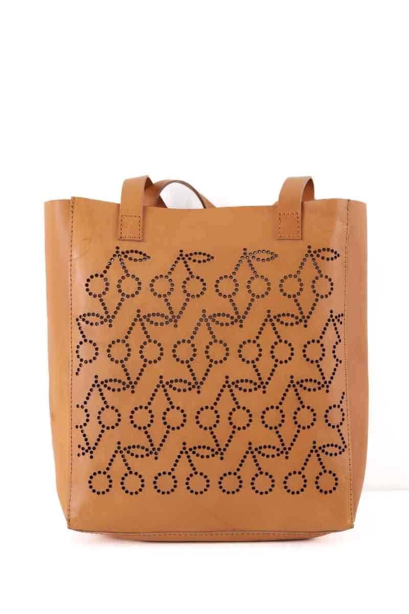 Leather clutch bag BONPOINT - Seconde Main Brown