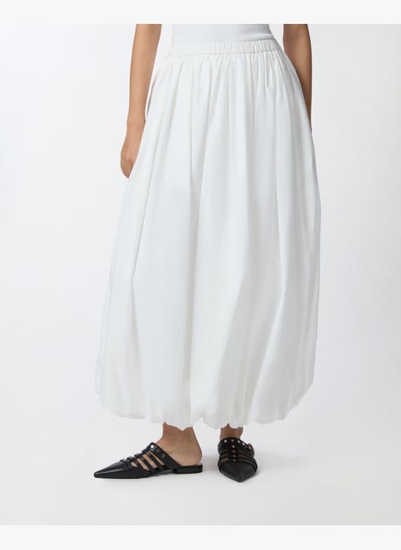 スカート PINKO Woman Skirt White 102883A1LK Z04 Maxi skirt with a balloon silhouette Blanc Pinko - Women