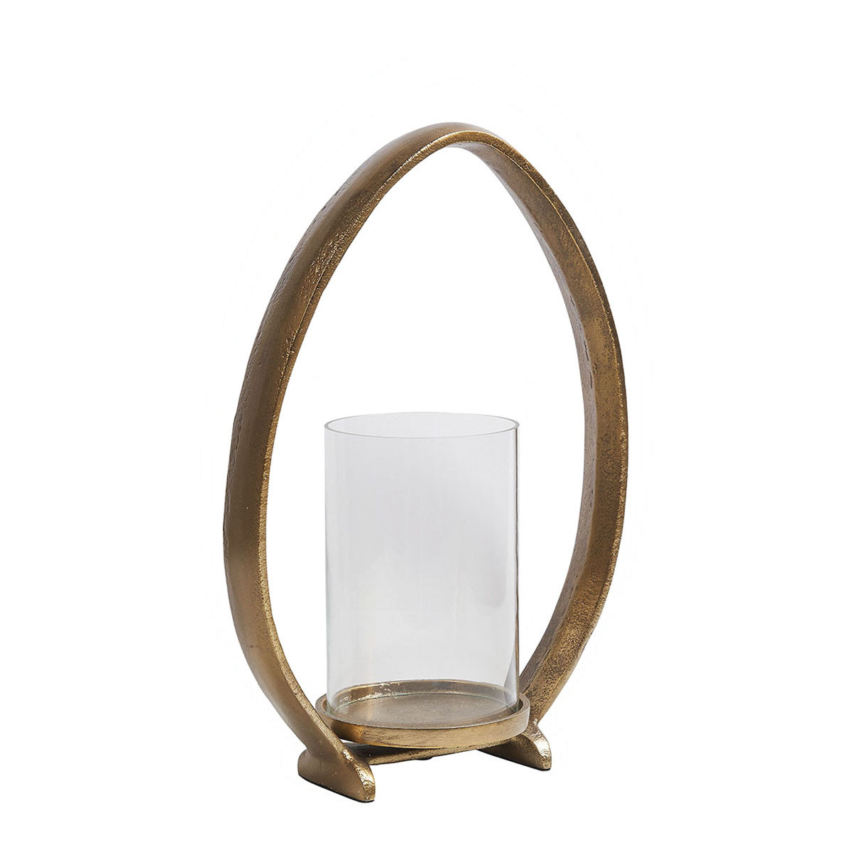 Metal tealight holder BLANC D'IVOIRE Golden