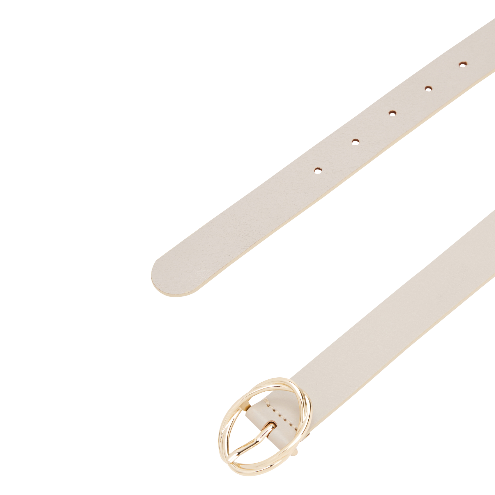 - Gespsluiting. - Breedte: 3 cm.  TOMMY HILFIGER Beige