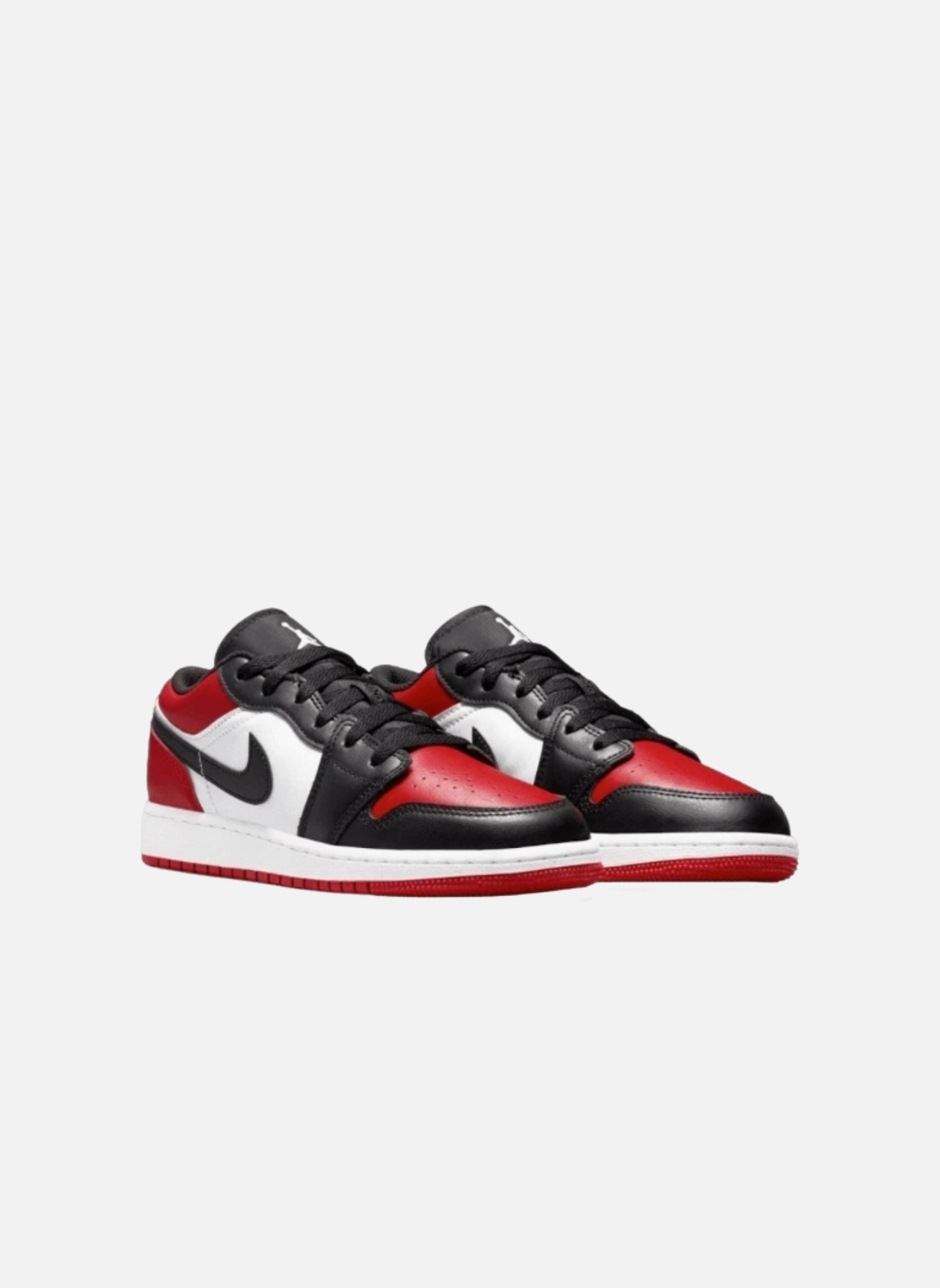 Leather low-top sneakers Jordan White